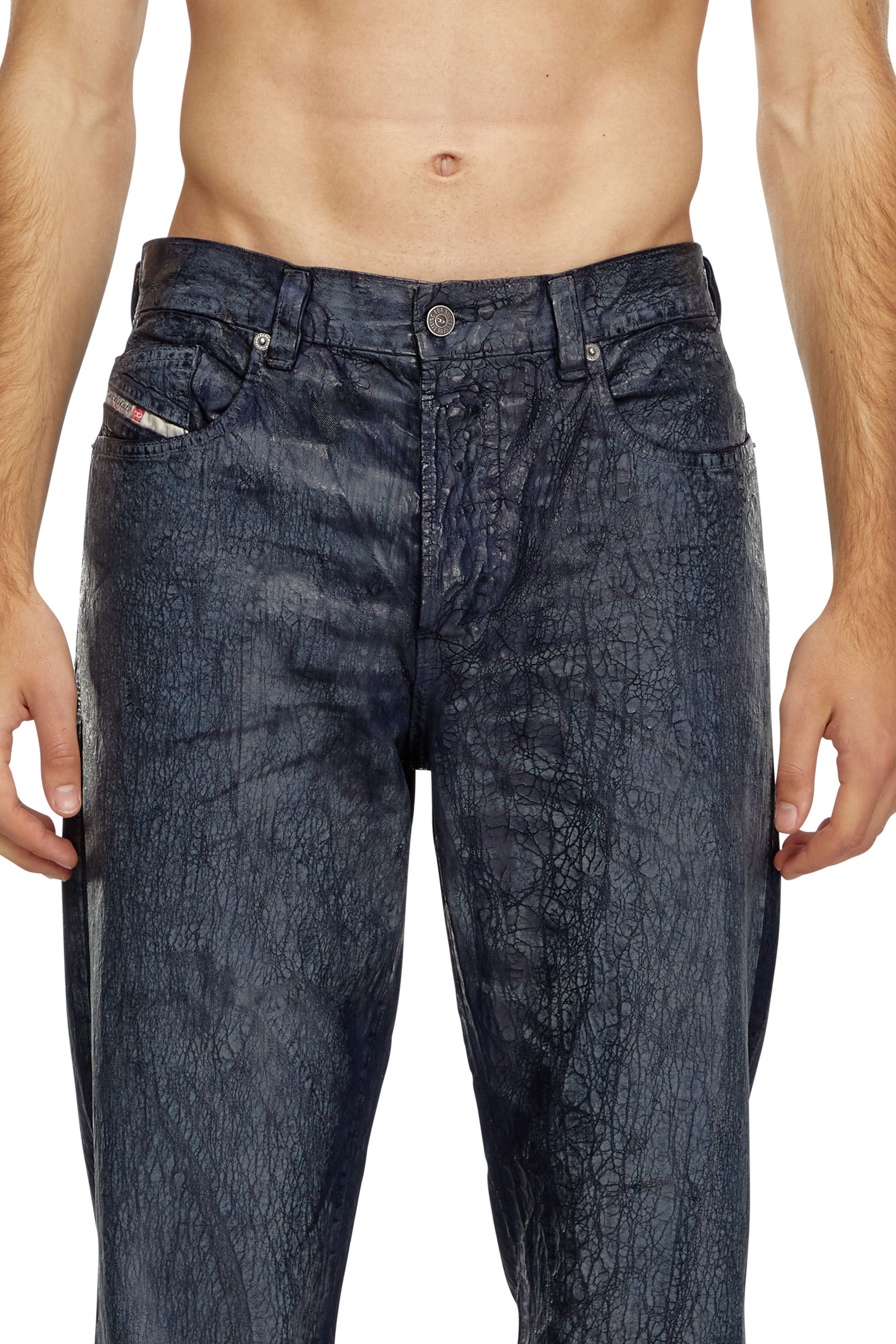 Diesel - Male's Regular Jeans 2024 D-Macs 0CBDA, ブルー - 5