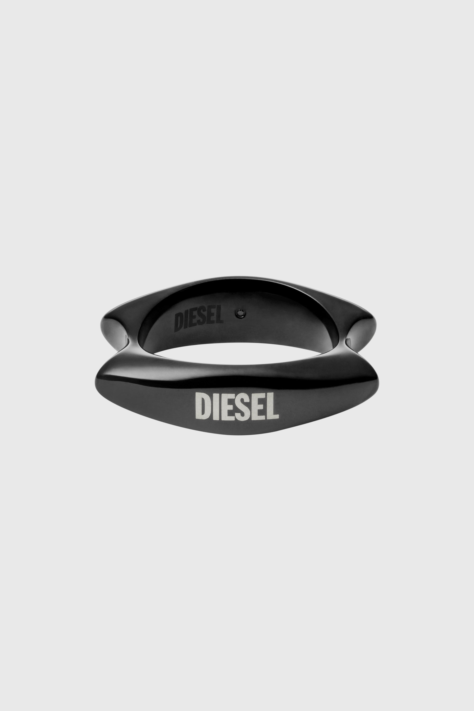 DX1632001 JEWELLERY リング｜ブラック｜ウィメンズ｜DIESEL