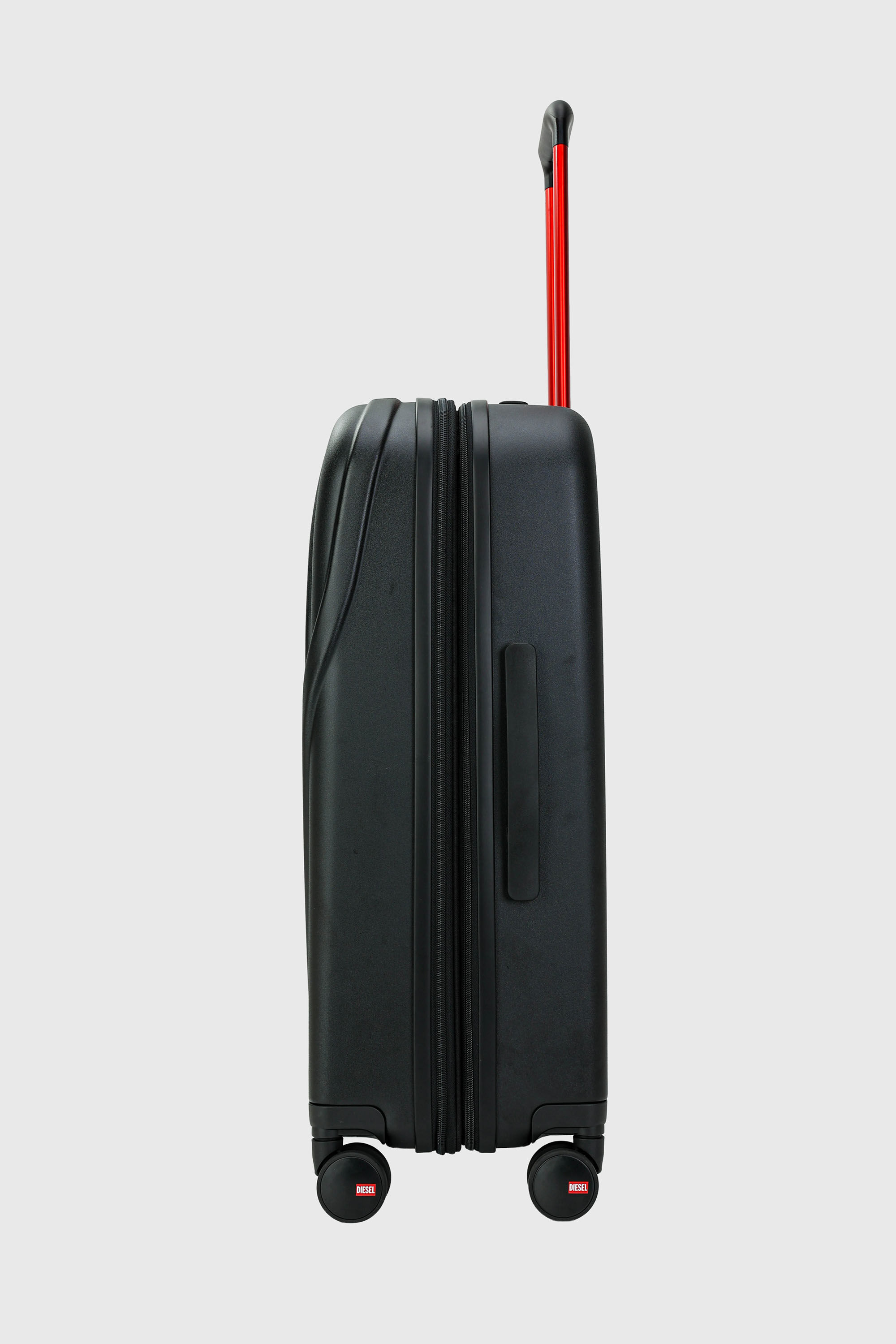 Diesel - LU0043 HARD LUGGAGE - DSL012, Unisex's Oval D suitcase size M in ブラック - 3