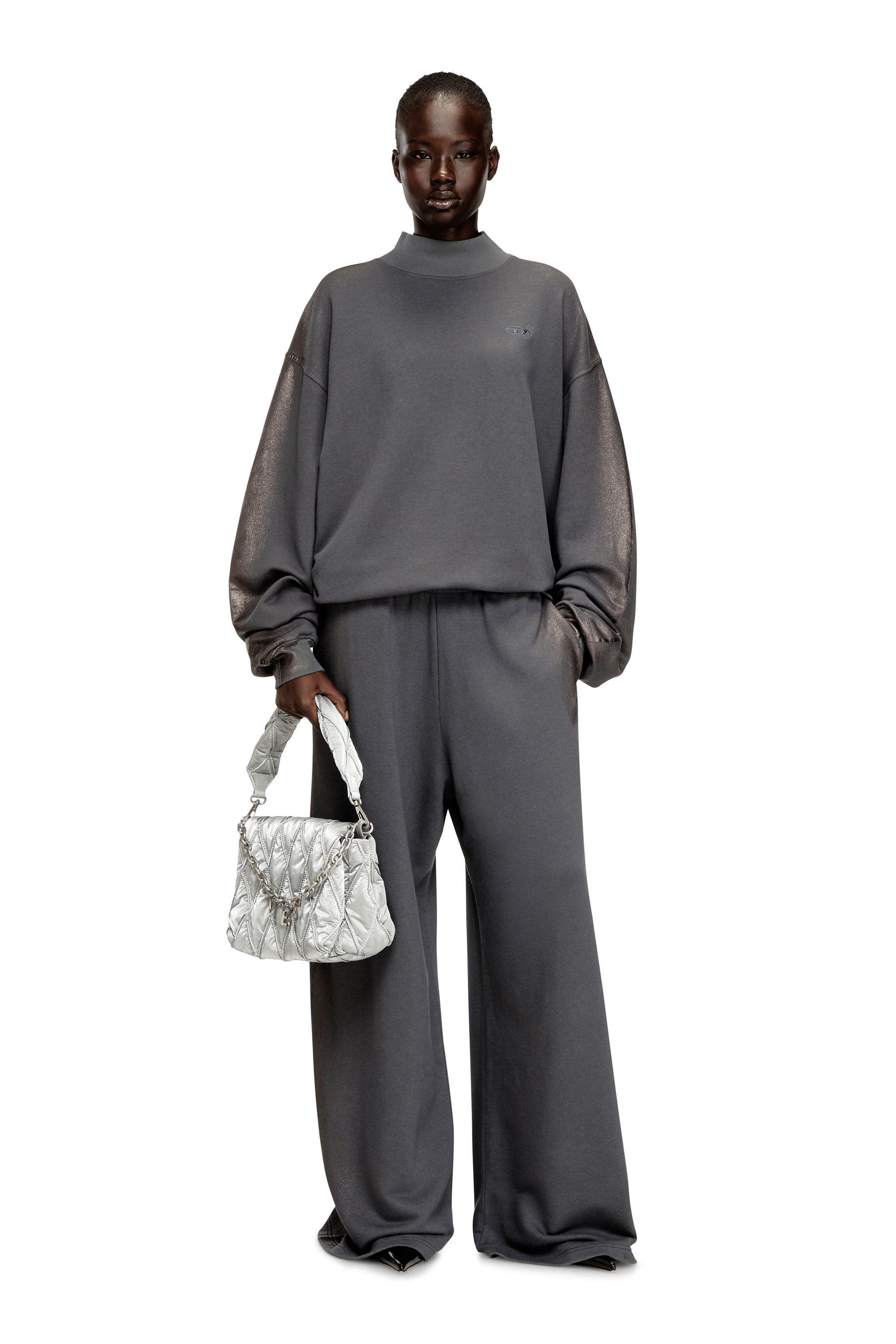 Diesel - P-ELIC, Female's スウェットパンツ in グレー - 1