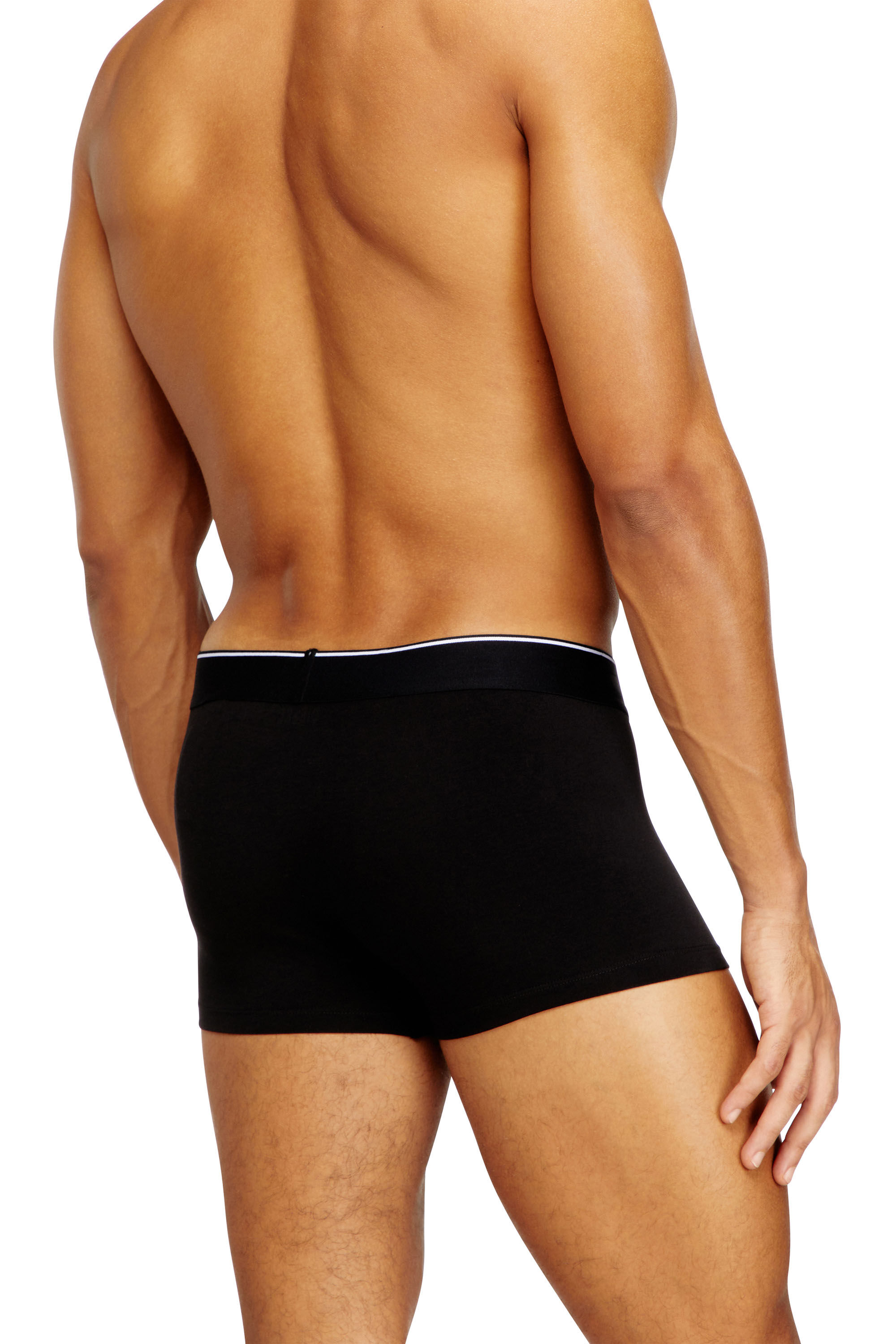 Diesel - DAMIEN-D-BOX-3PACK, Male's ボクサーパンツ 3枚パック in ブラック - 4