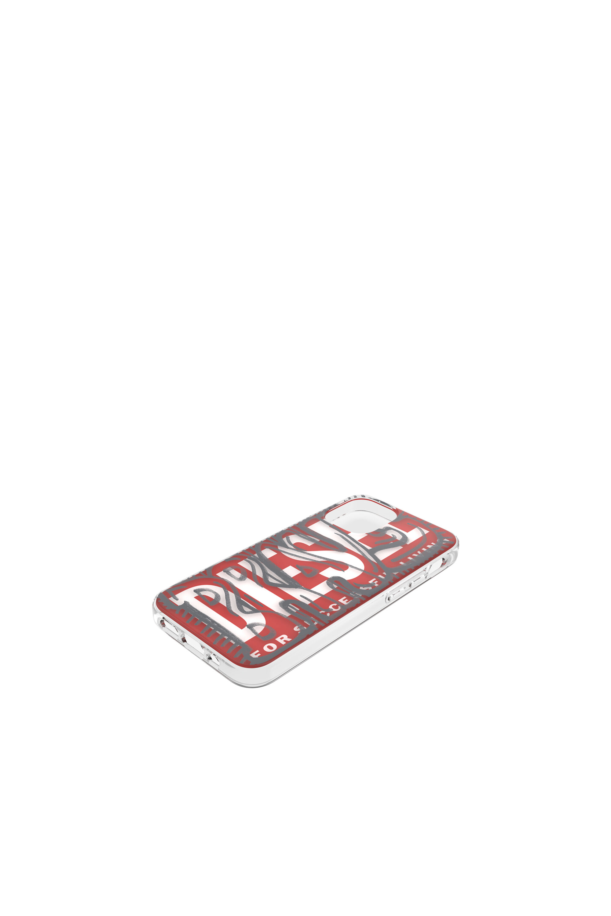 Diesel - 42566 STANDARD CASE, Unisex's iPhone 12 mini　ケース in レッド - 4