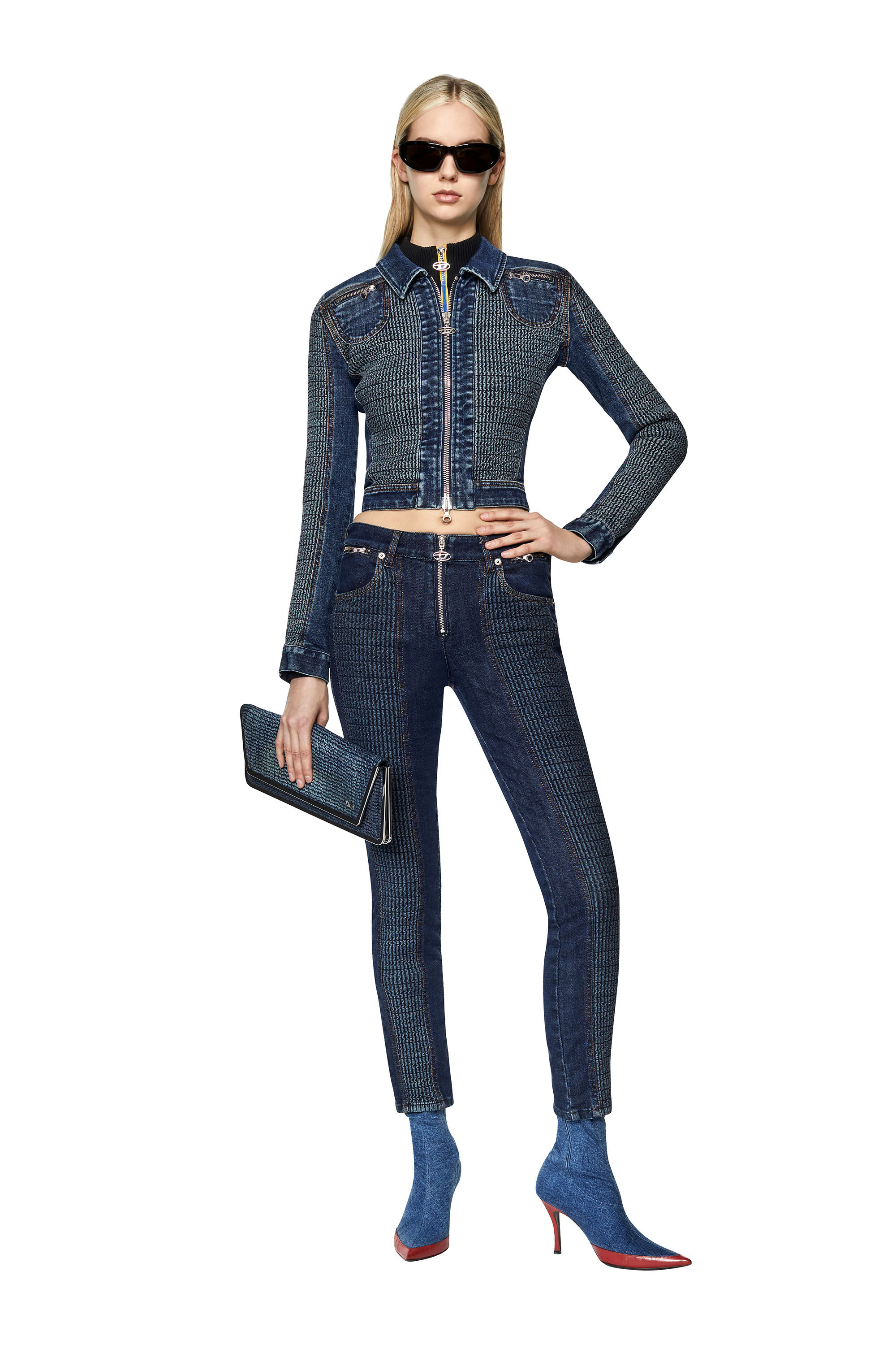Diesel - Skinny Jeans D-Vision 09D22,  - Image 1