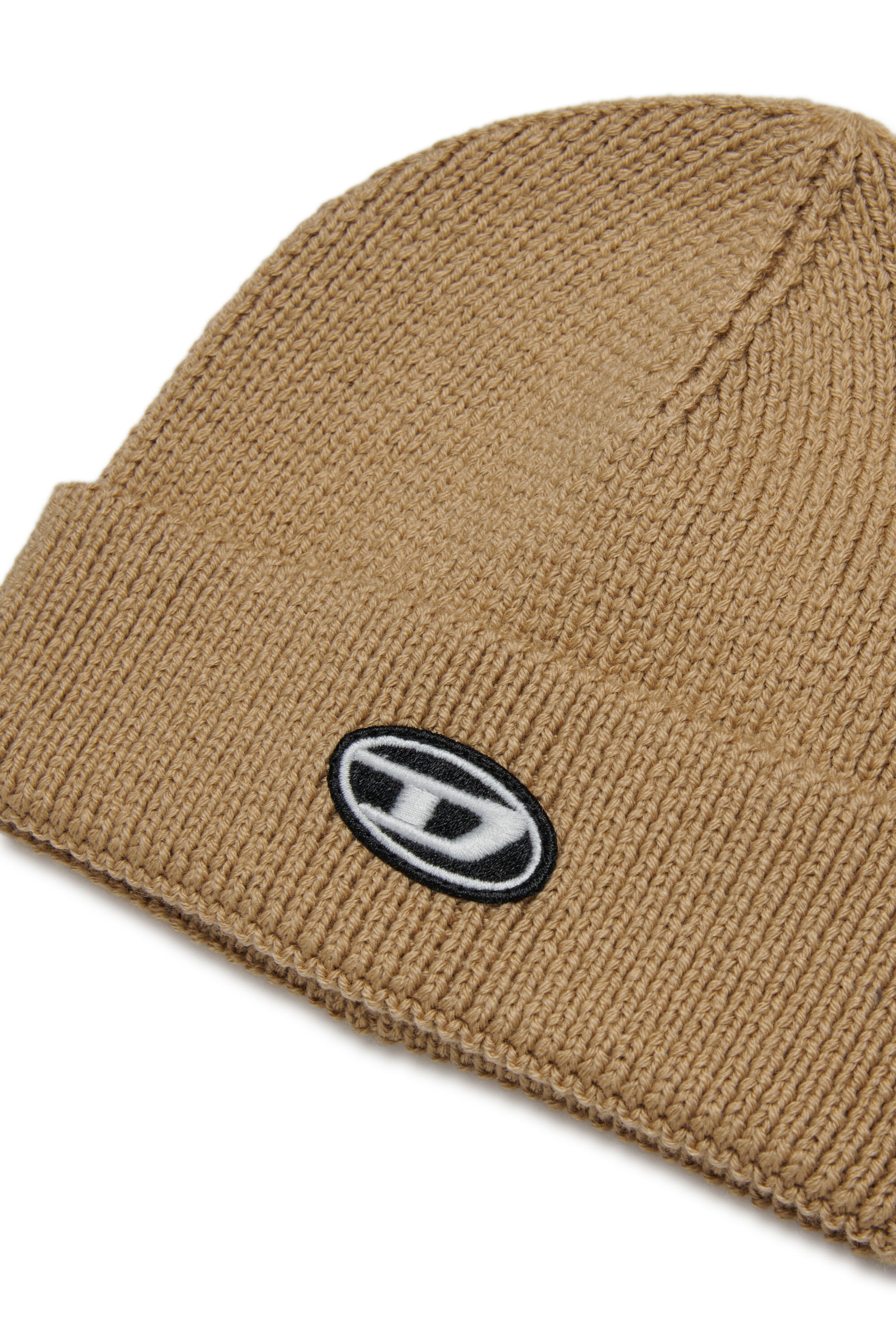 Diesel - FLYB, Unisex's ニットキャップ in ライトブラウン - 3