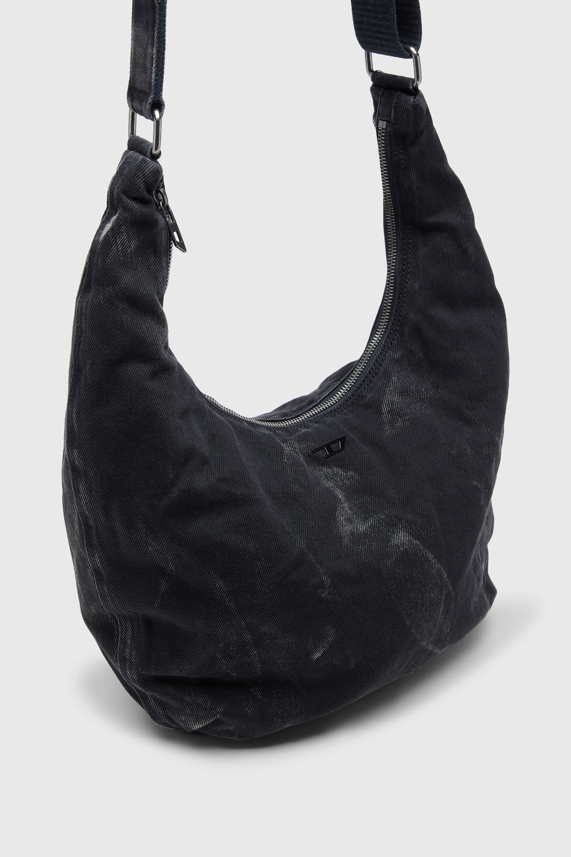 Diesel - RAVE HOBO X, Unisex's ホーボーバッグ in ブラック - 6