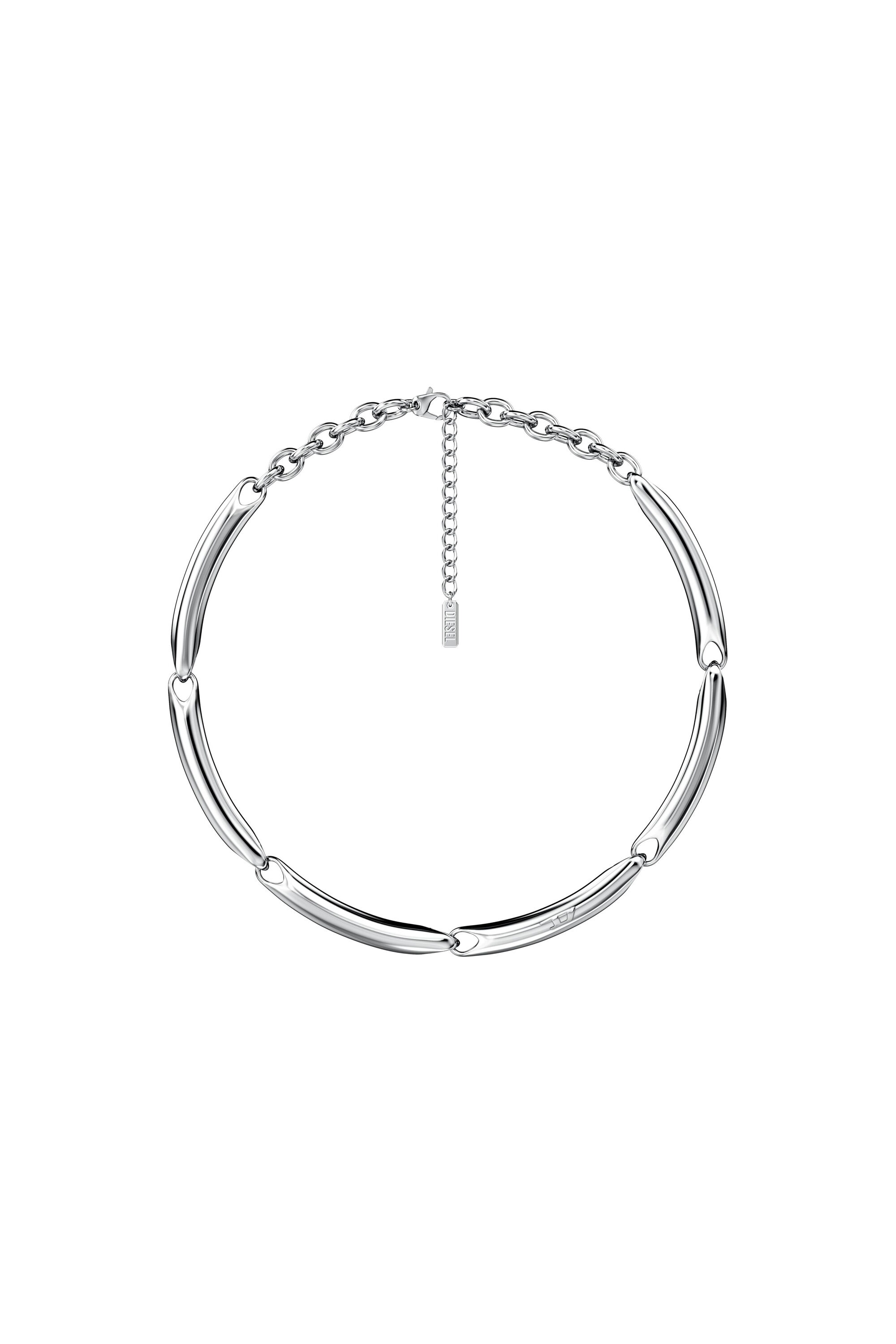 Diesel - DX1697040 JEWELLERY, Unisex's Stainless steel chain necklace in シルバー - 1