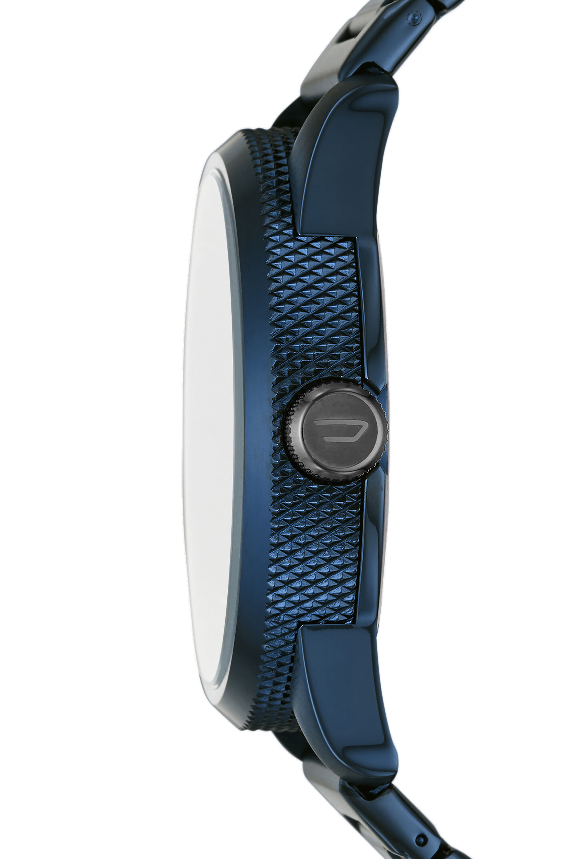 Diesel - DZ1872, Male's Rasp Nsbb three-hand watch in blue stainless steel in ナイトブルー - 2