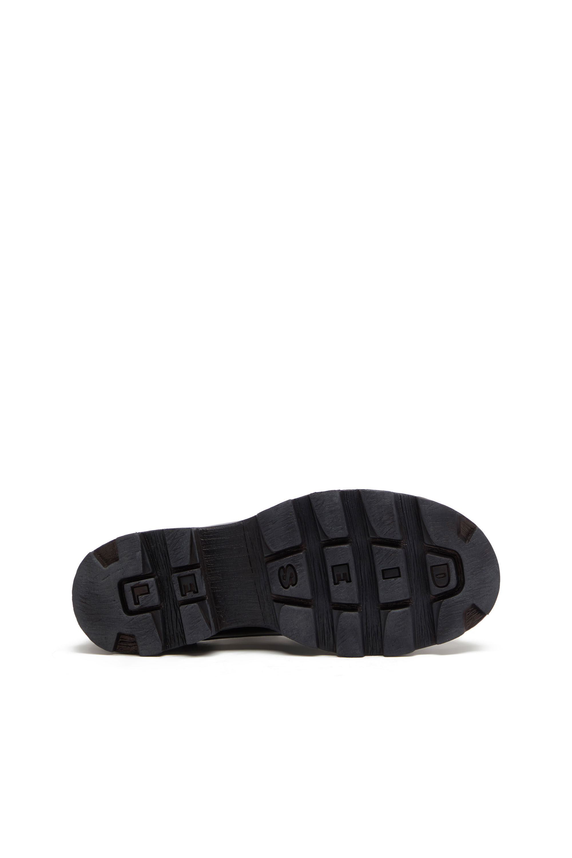 Diesel - D-HAMMER SH, Male's カウレザー レースアップシューズ - D-Hammer SH in ブラック - 4