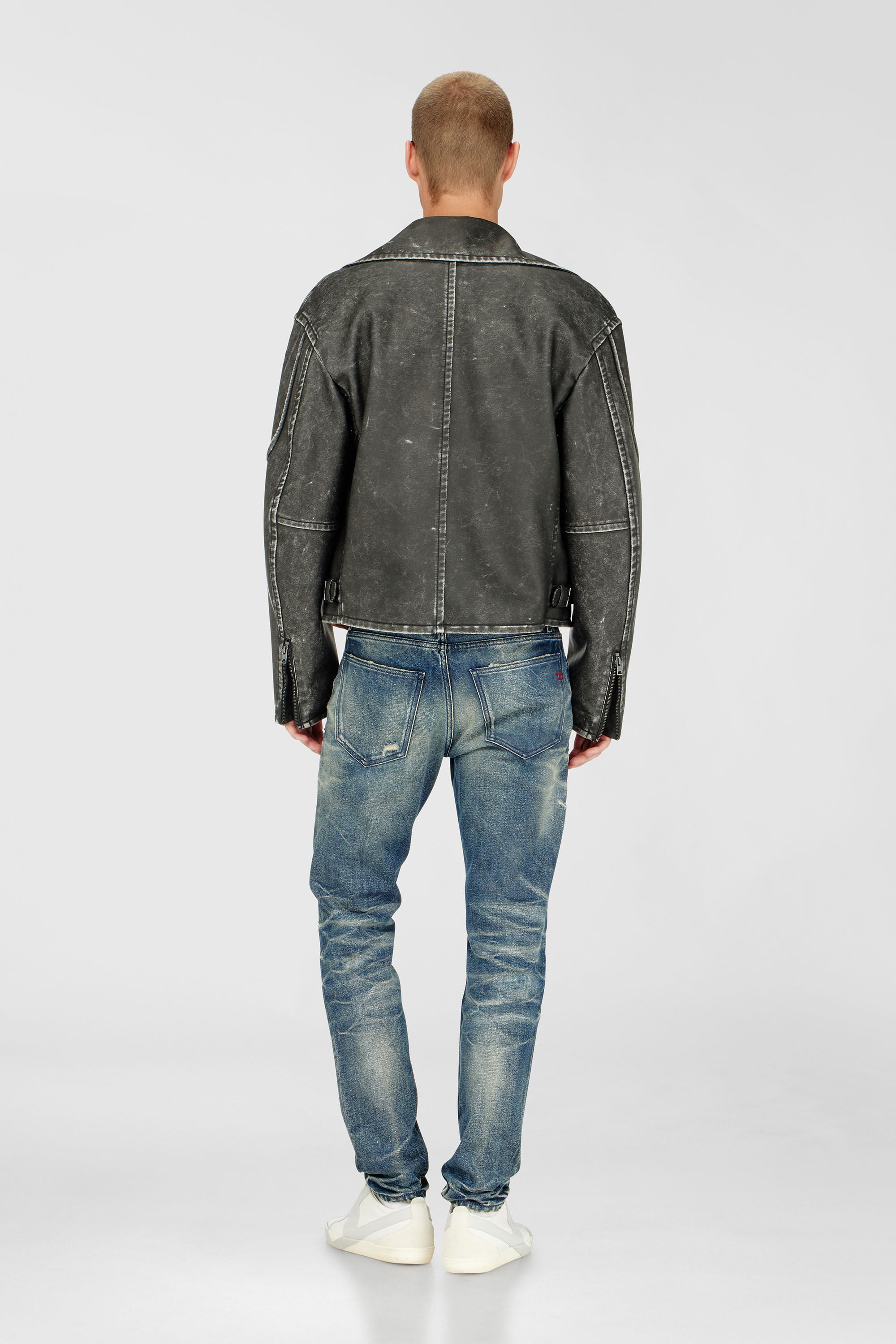 Diesel - Male's Slim Jeans 2019 D-Strukt 09P36, ミディアムブルー - 3