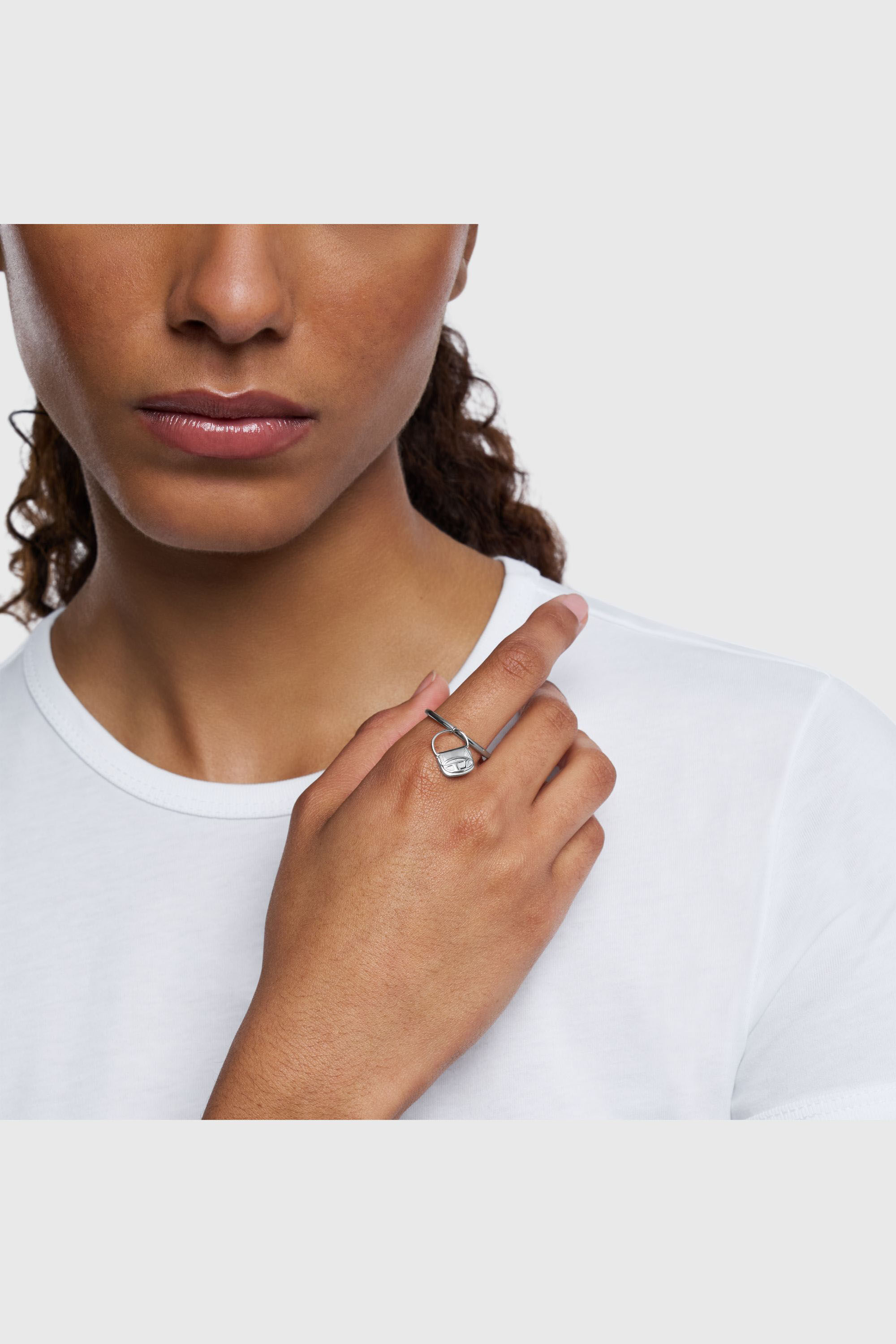 Diesel - DX1619040 JEWELLERY, Unisex's リング in シルバー - 3