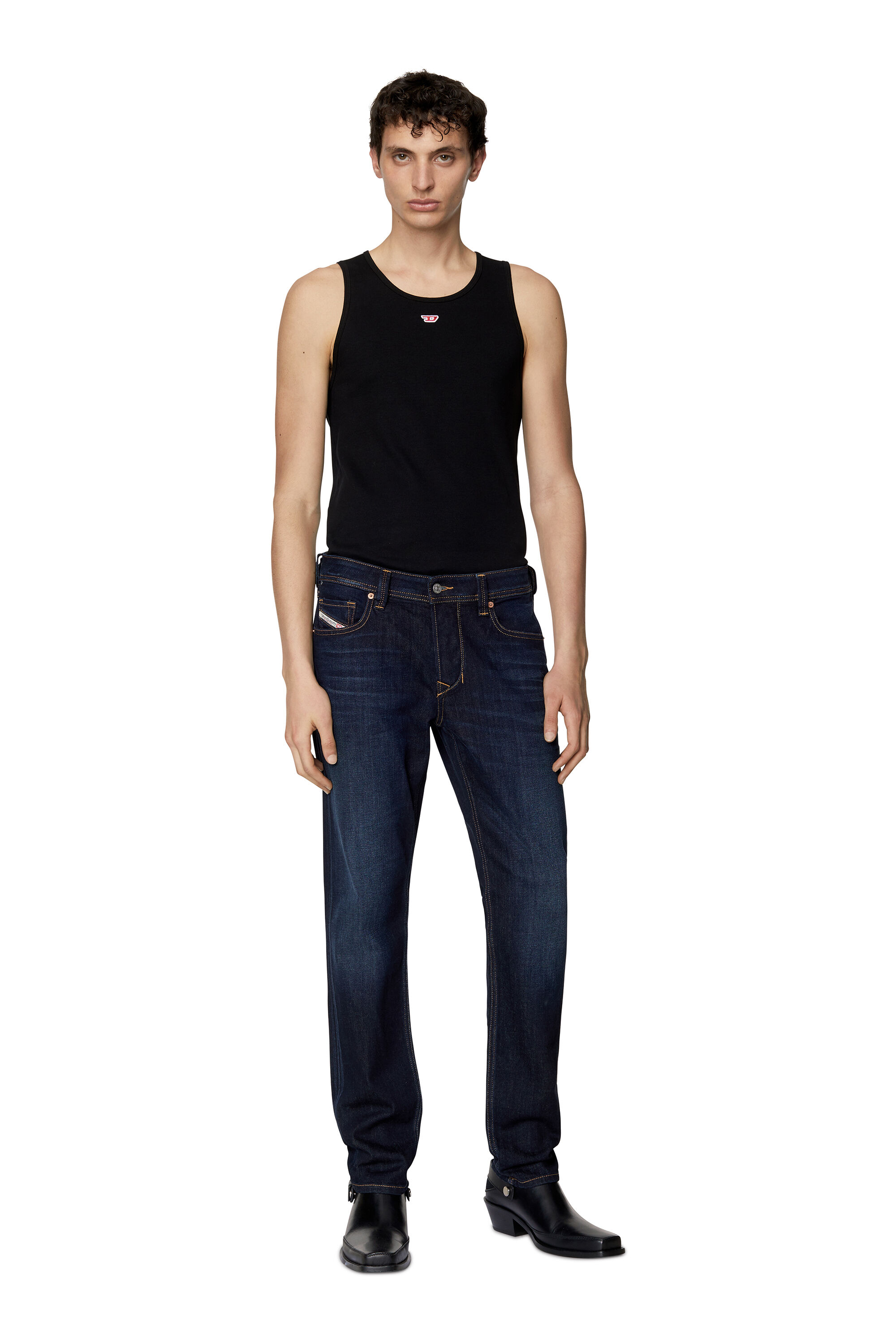 Diesel - Tapered Jeans 1986 Larkee-Beex 009ZS, ダークブルー - Image 1