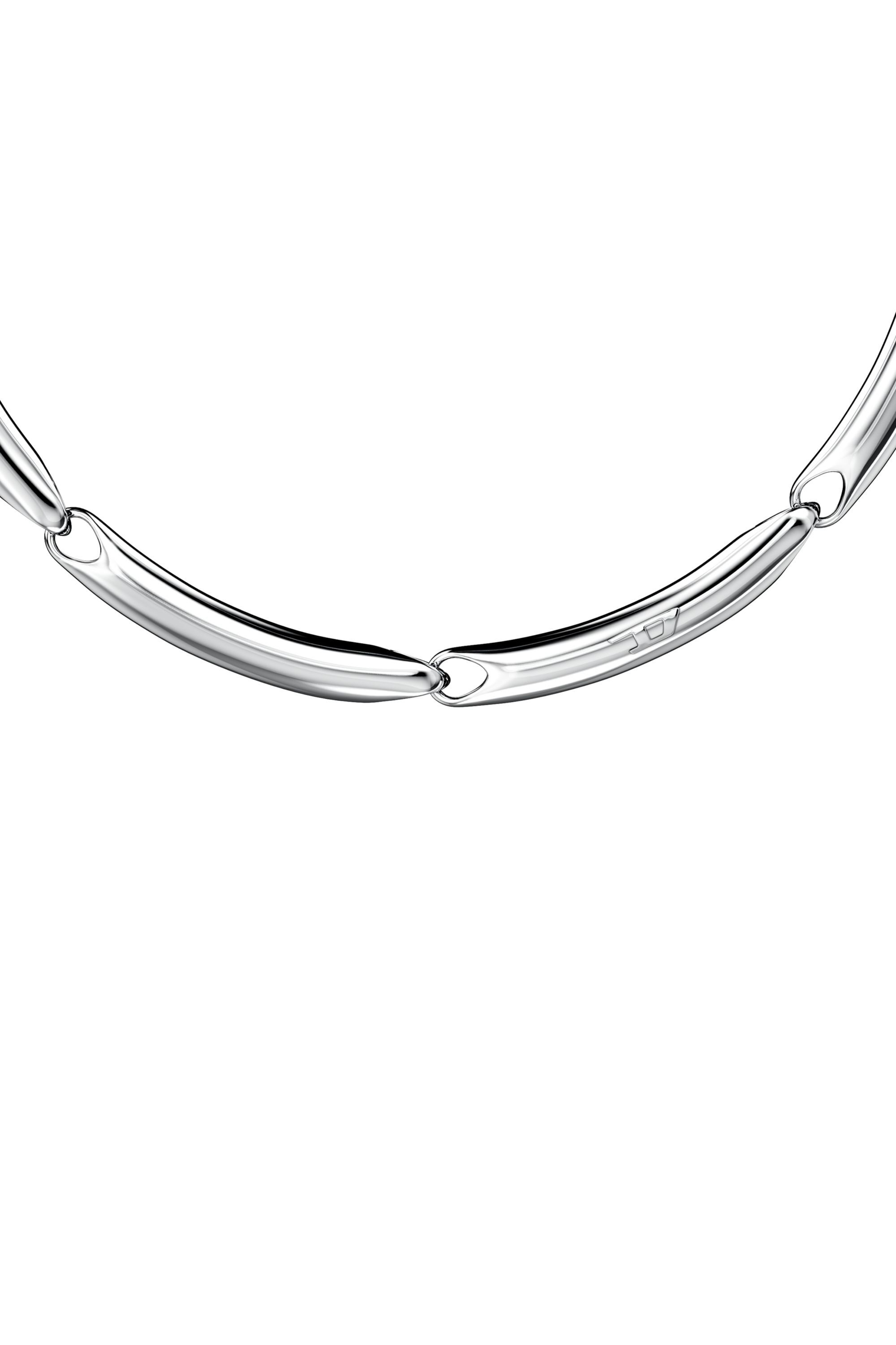 Diesel - DX1697040 JEWELLERY, Unisex's Stainless steel chain necklace in シルバー - 3
