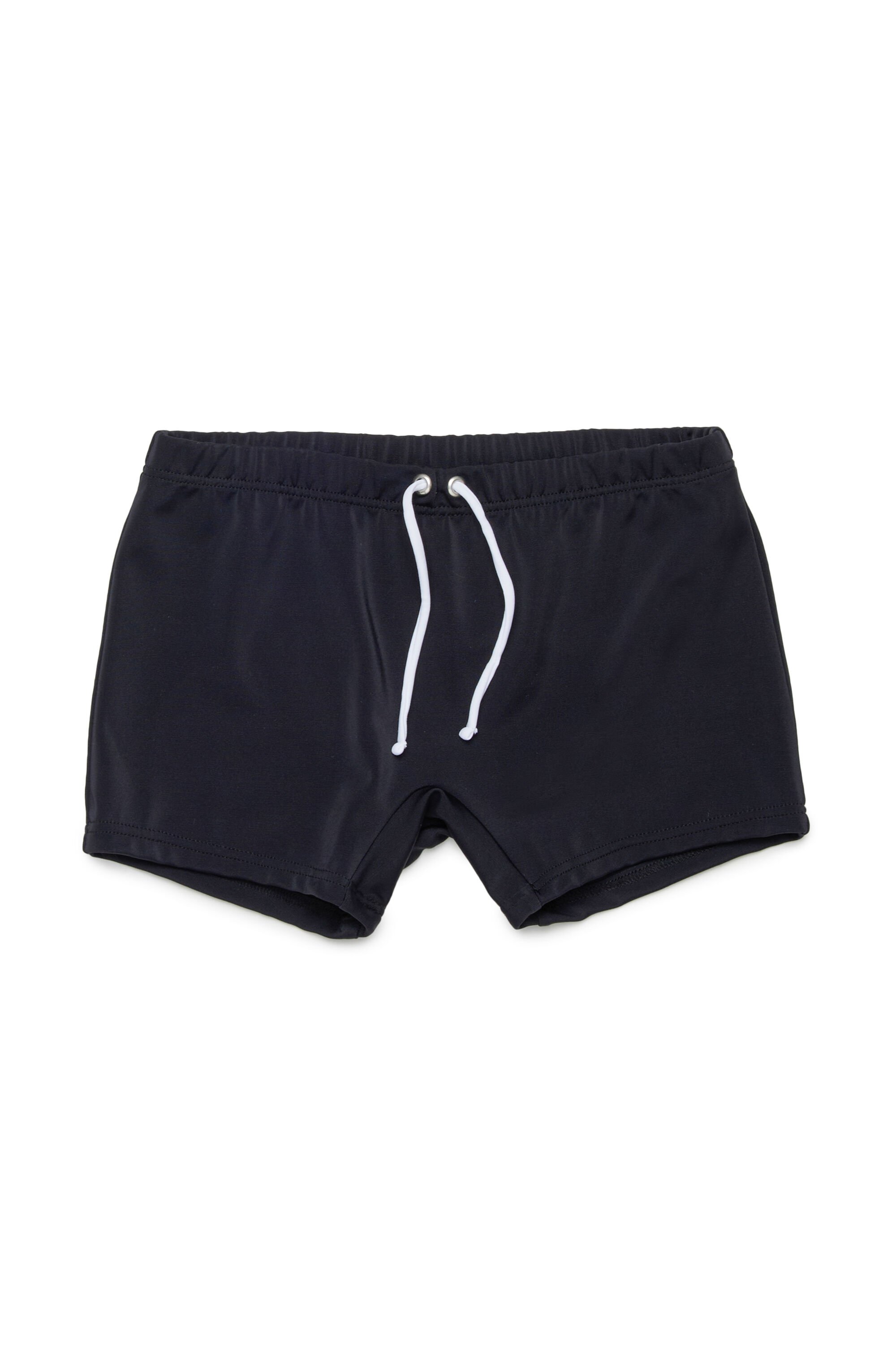 Diesel - MISFEL, Male's Swim shorts with back logo print in ブラック - 1