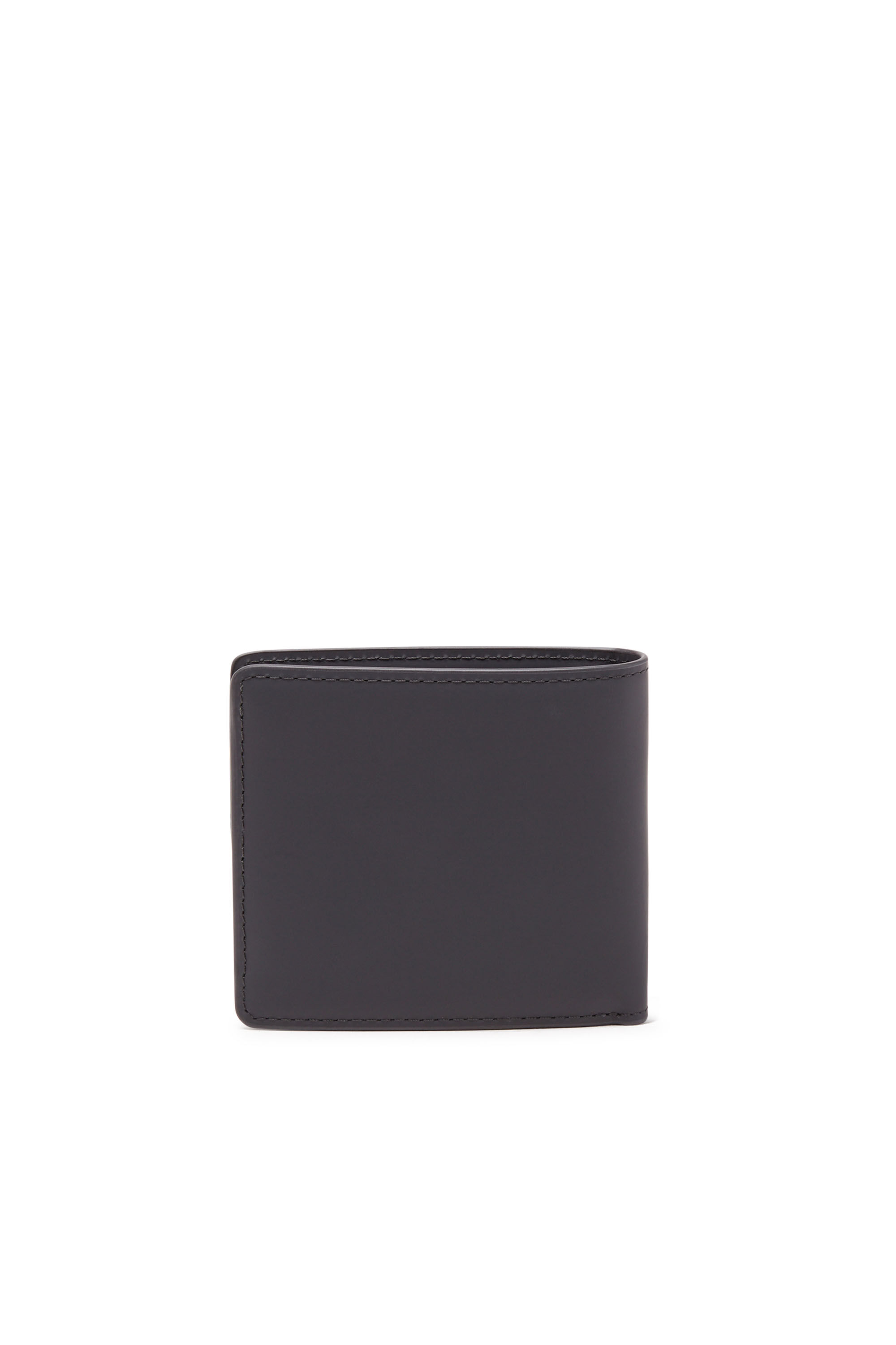 1DR BI FOLD COIN S 3D Bi-fold wallet in matte leather｜ブラック 