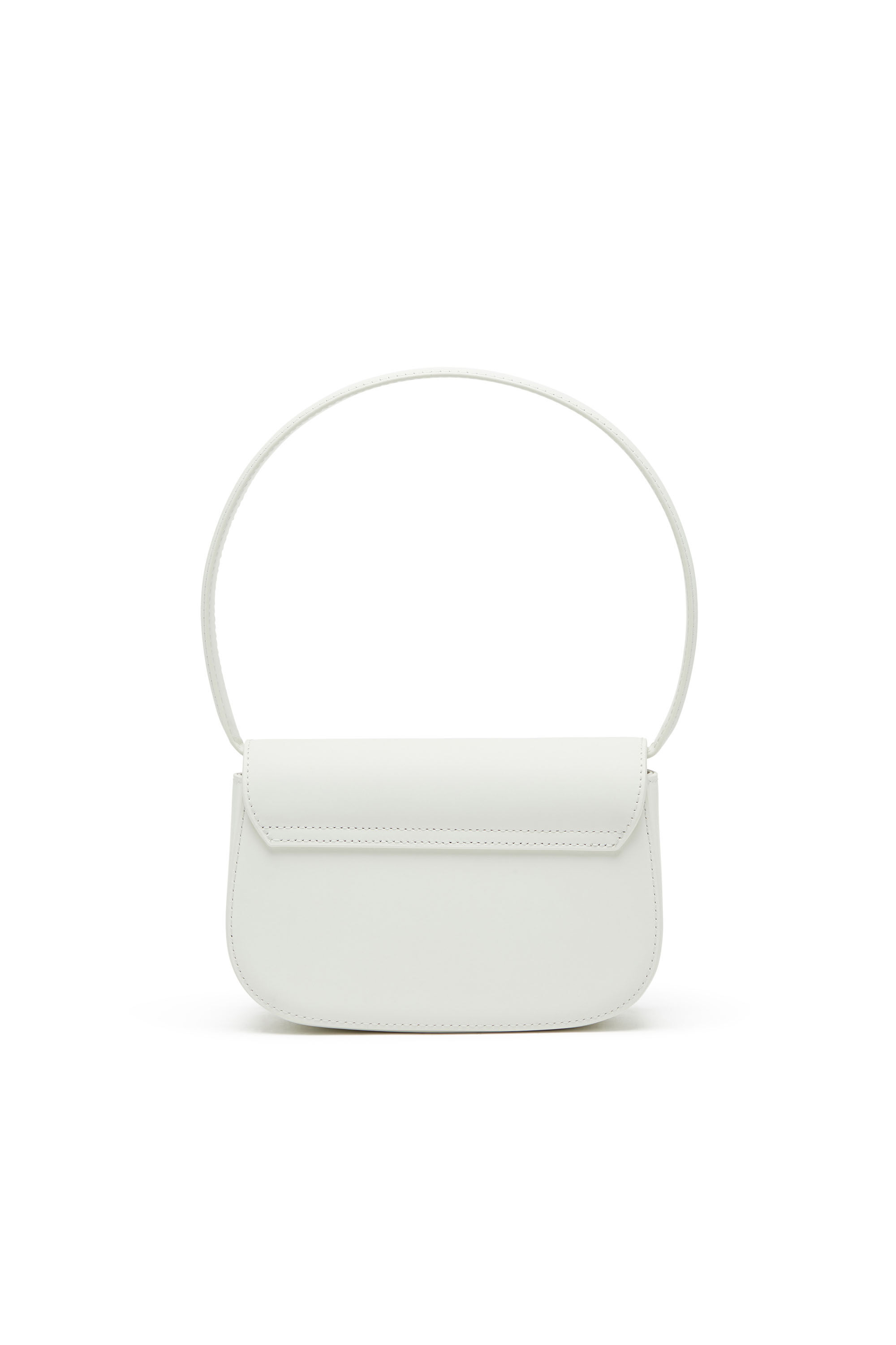 Diesel - 1DR, Female's 1DR-Iconic shoulder bag in matte leather in ホワイト - 3