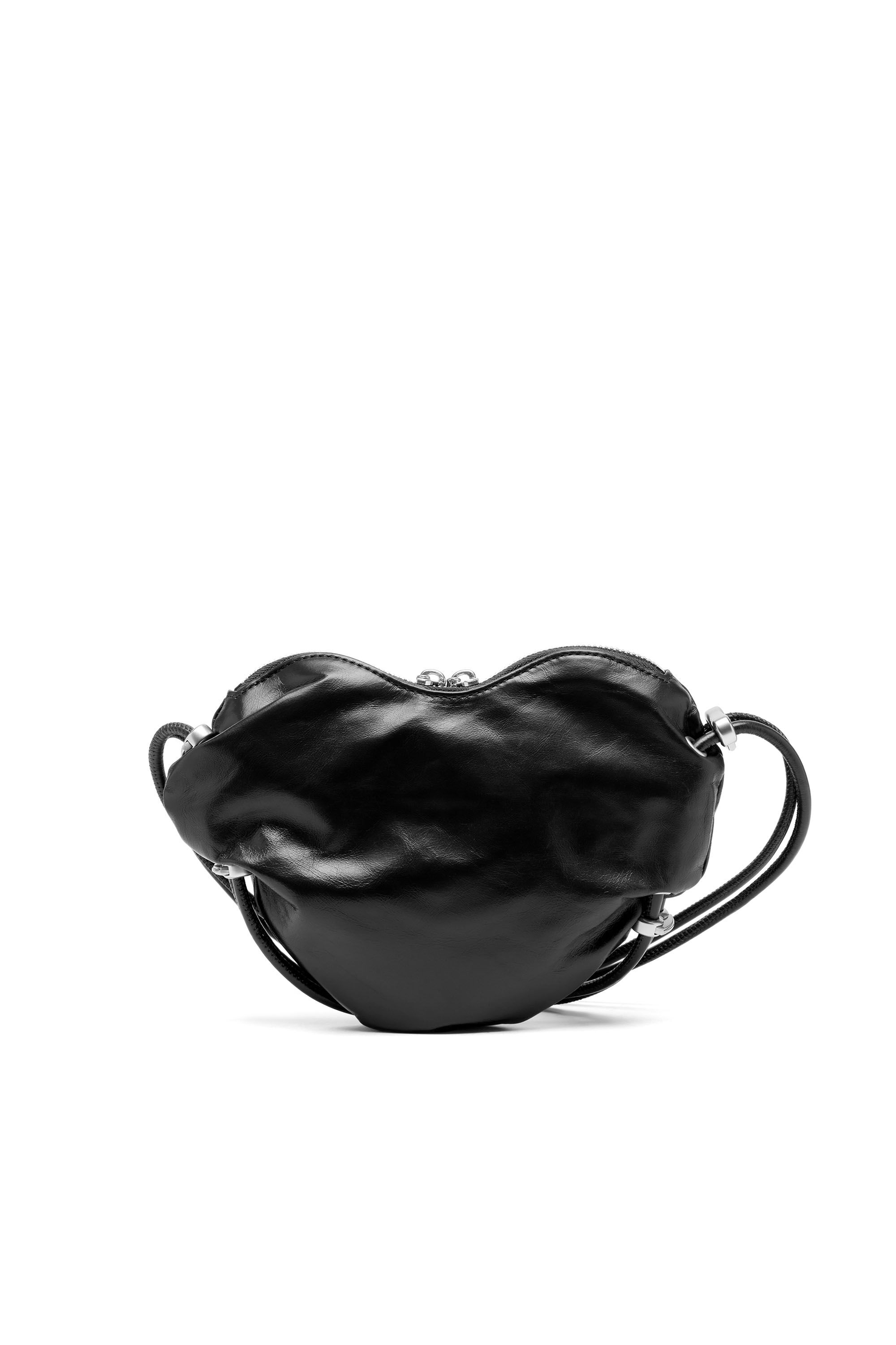 SCRUNCH-D HEART ショルダーバッグ｜ブラック｜ウィメンズ｜DIESEL