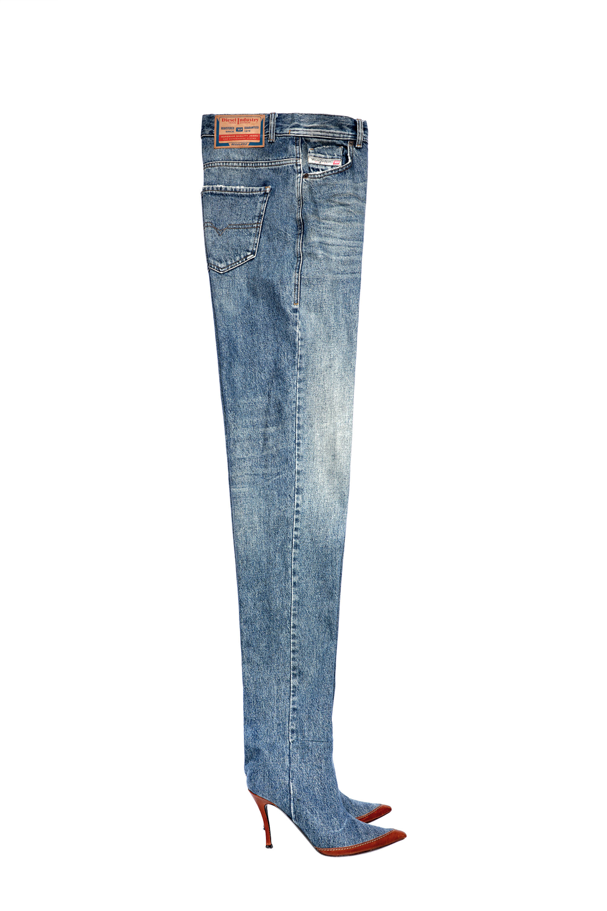 Diesel - Straight Jeans 1956 D-Tulip 007A7,  - Image 2