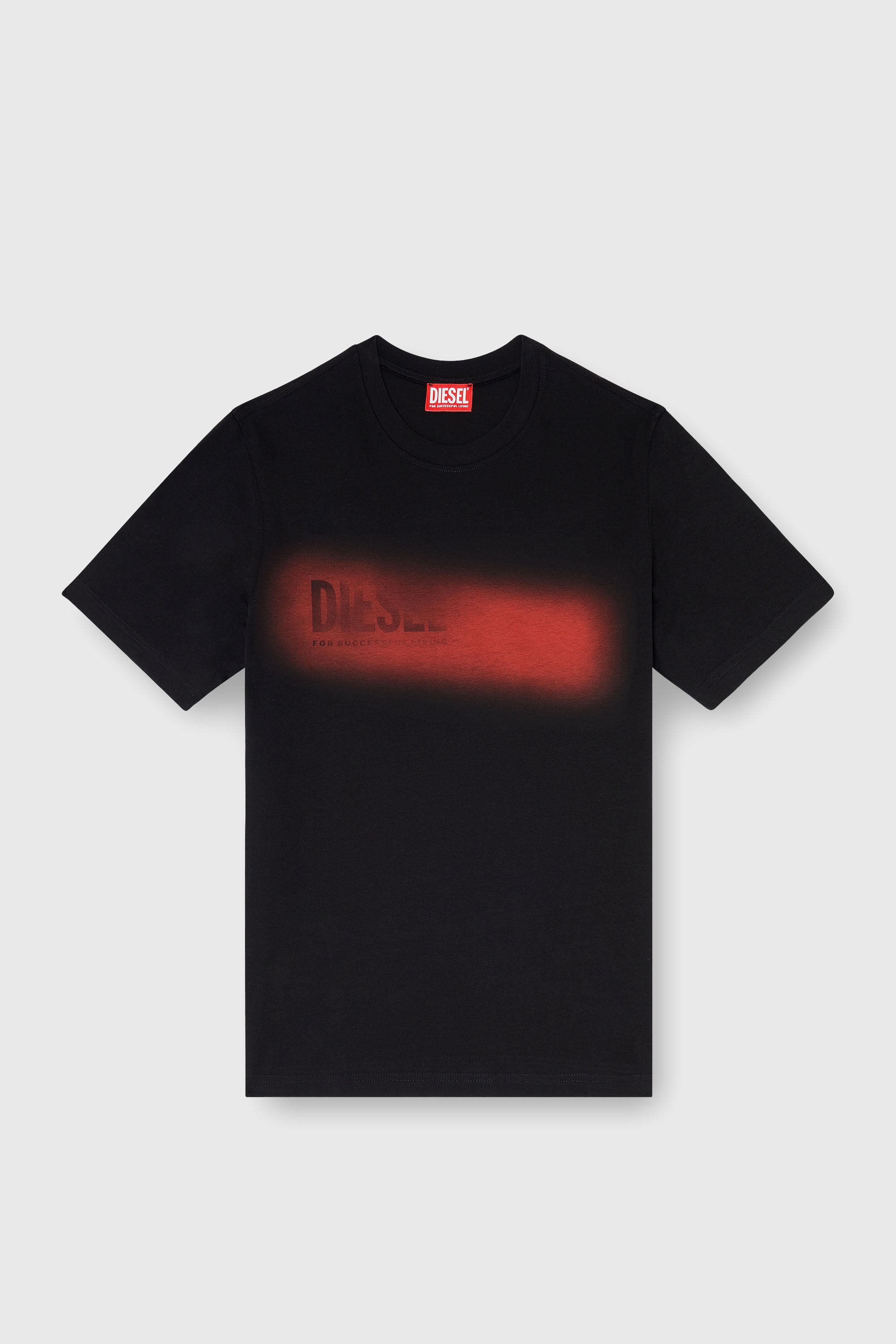 Diesel - T-ADJUST-AA5, Male's Tシャツ in ブラック - 2