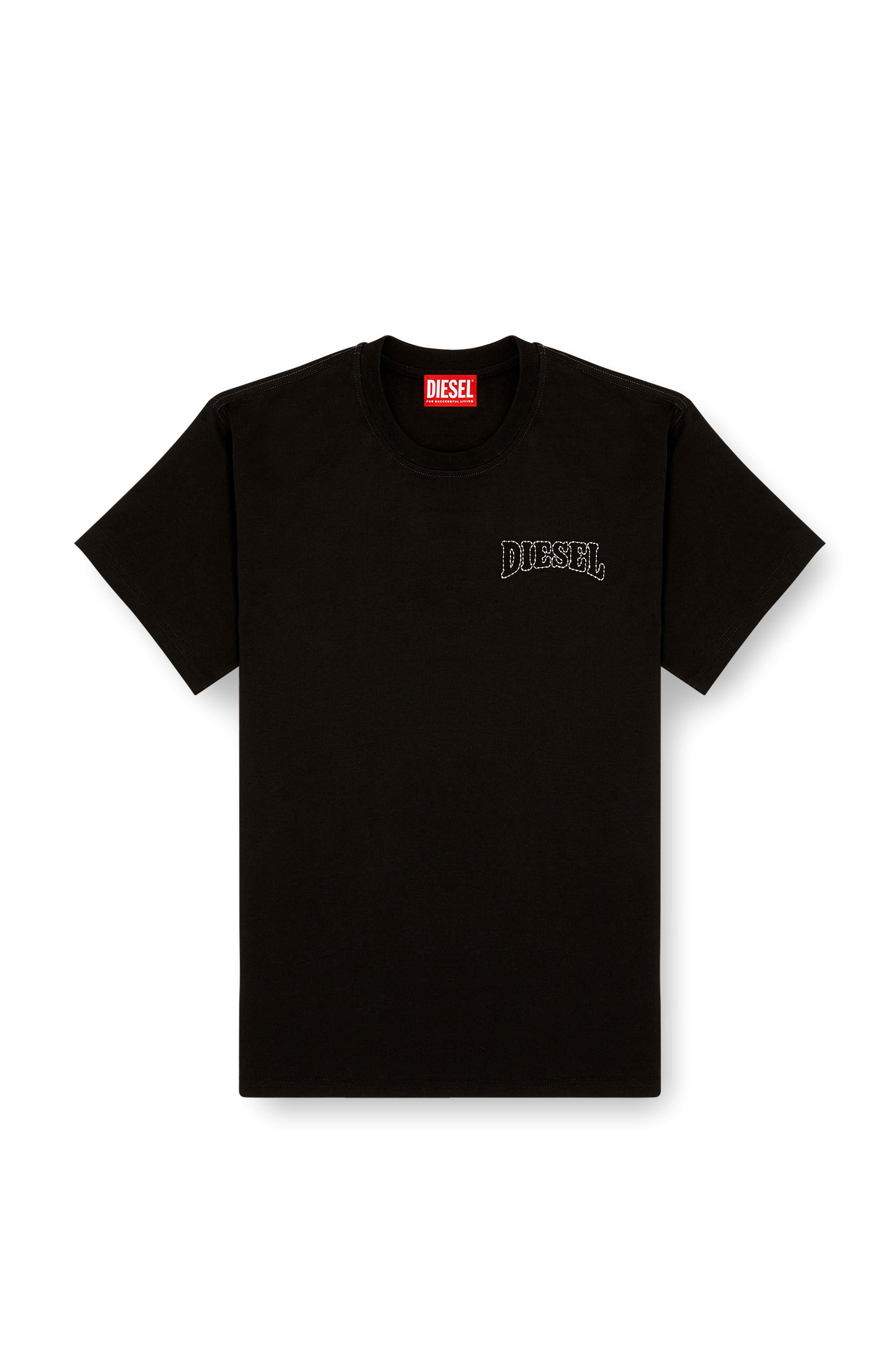 Diesel - T-NORMY-S17, Female's Tシャツ in ブラック - 2