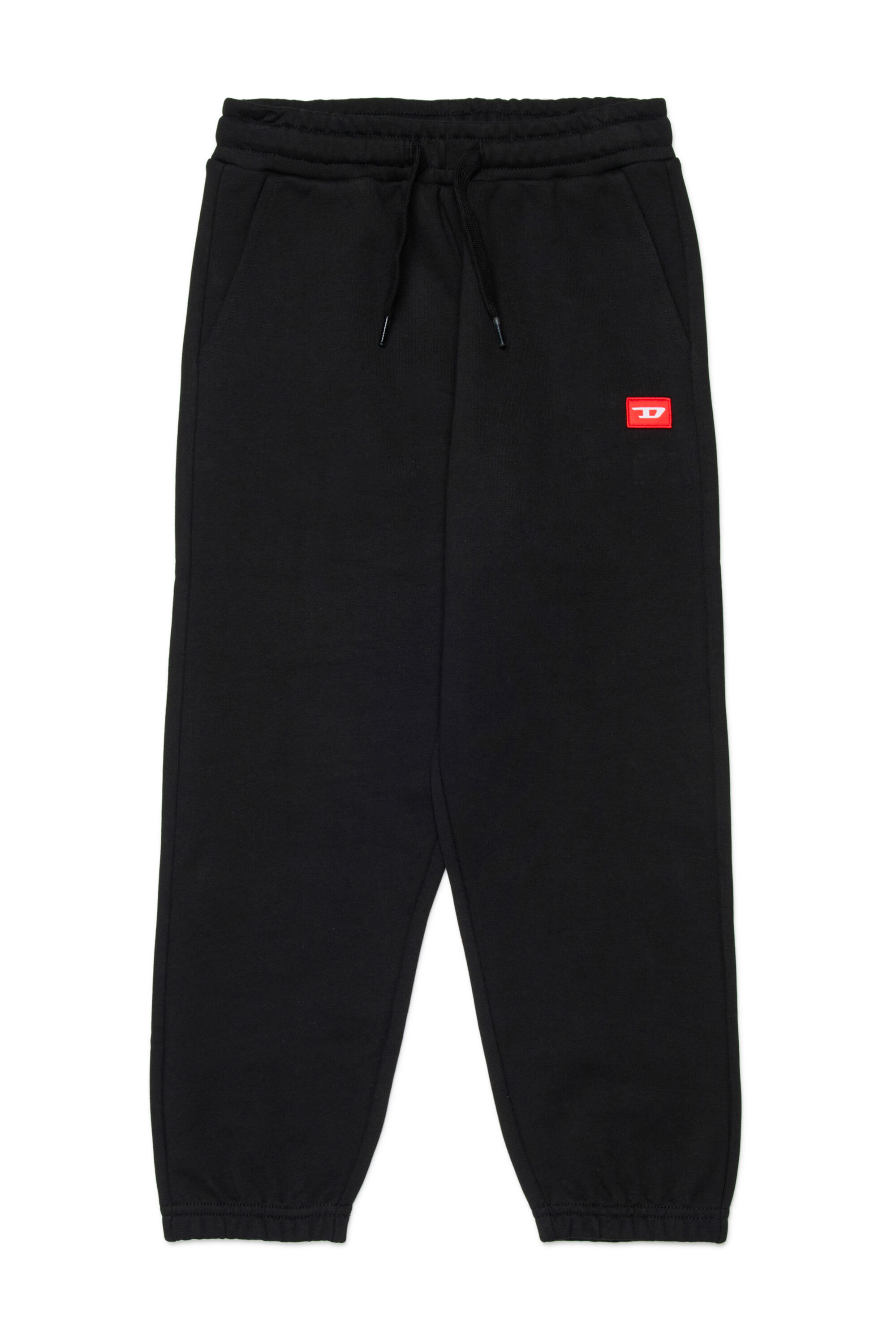 Diesel - PXGIN, Unisex's Cotton pants with side pockets in ブラック - 1