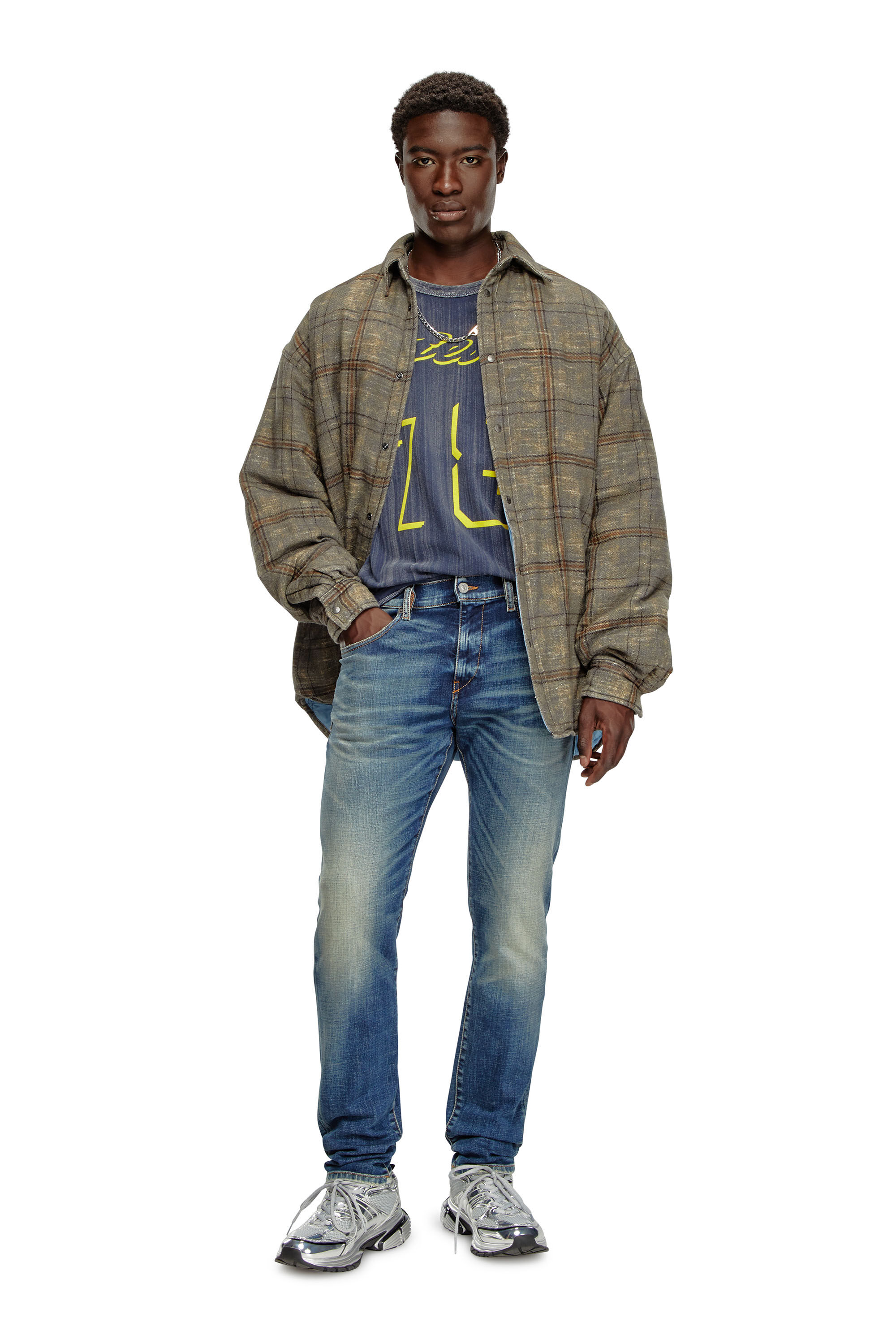 スリム Jeans - 2019 D-Strukt | ミディアムブルー | メンズ | DIESEL