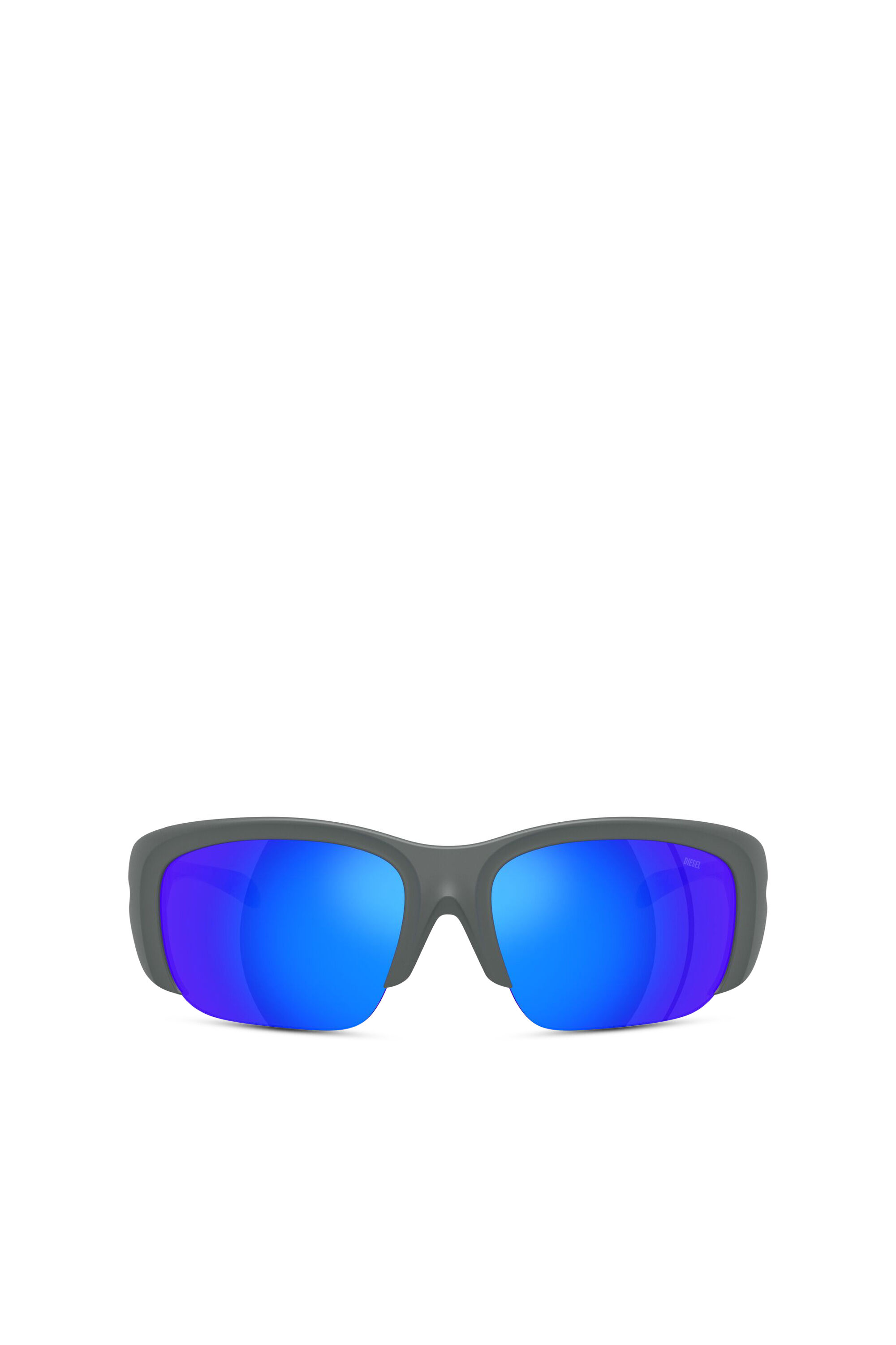 0DL3016U Wrap-around shape sunglasses｜マルチカラー｜ウィメンズ