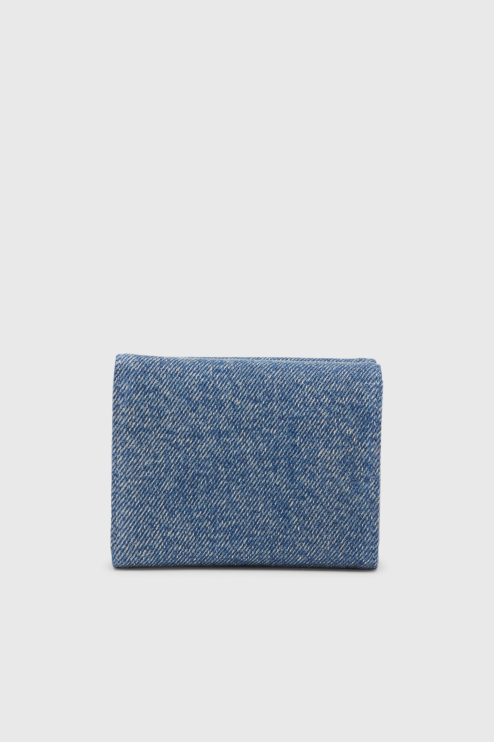 Diesel - 1DR TRI FOLD COIN XS II, Female's 三つ折りウォレット in ブルー - 2