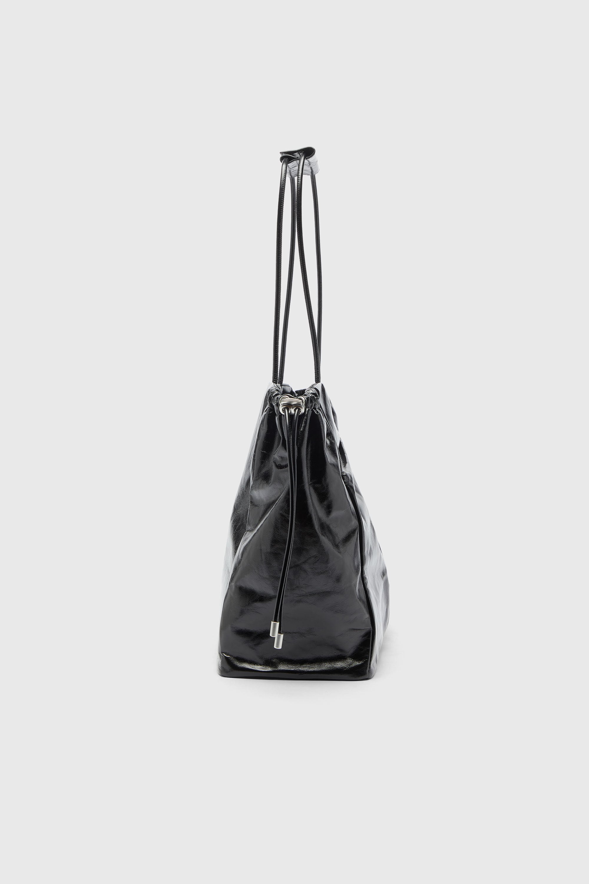 Diesel - SCRUNCH-D TOTE E/W, Female's トートバッグ in ブラック - 3