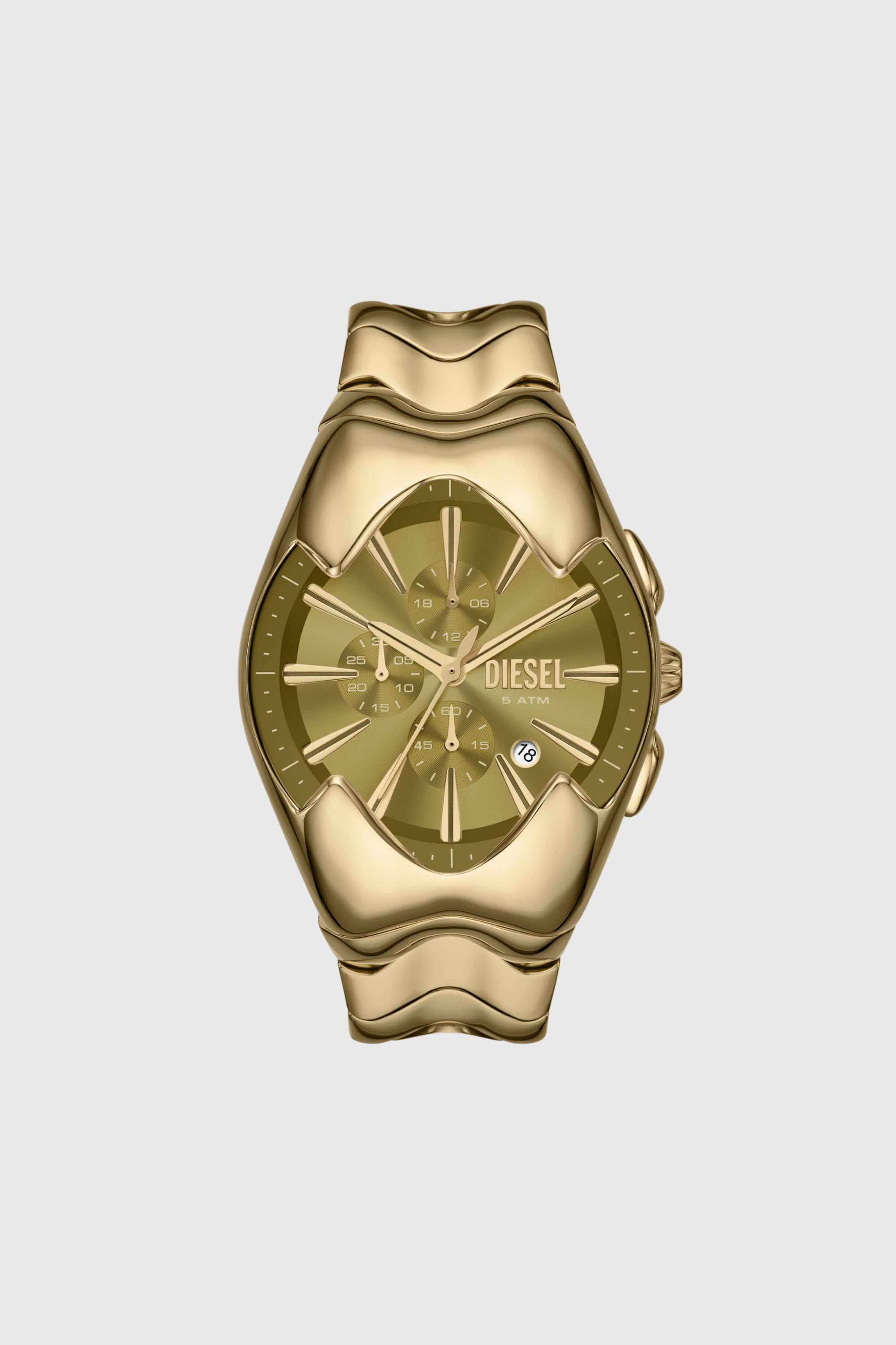 DZ4681 Mercurial stainless steel watch｜ゴールド｜メンズ｜DIESEL