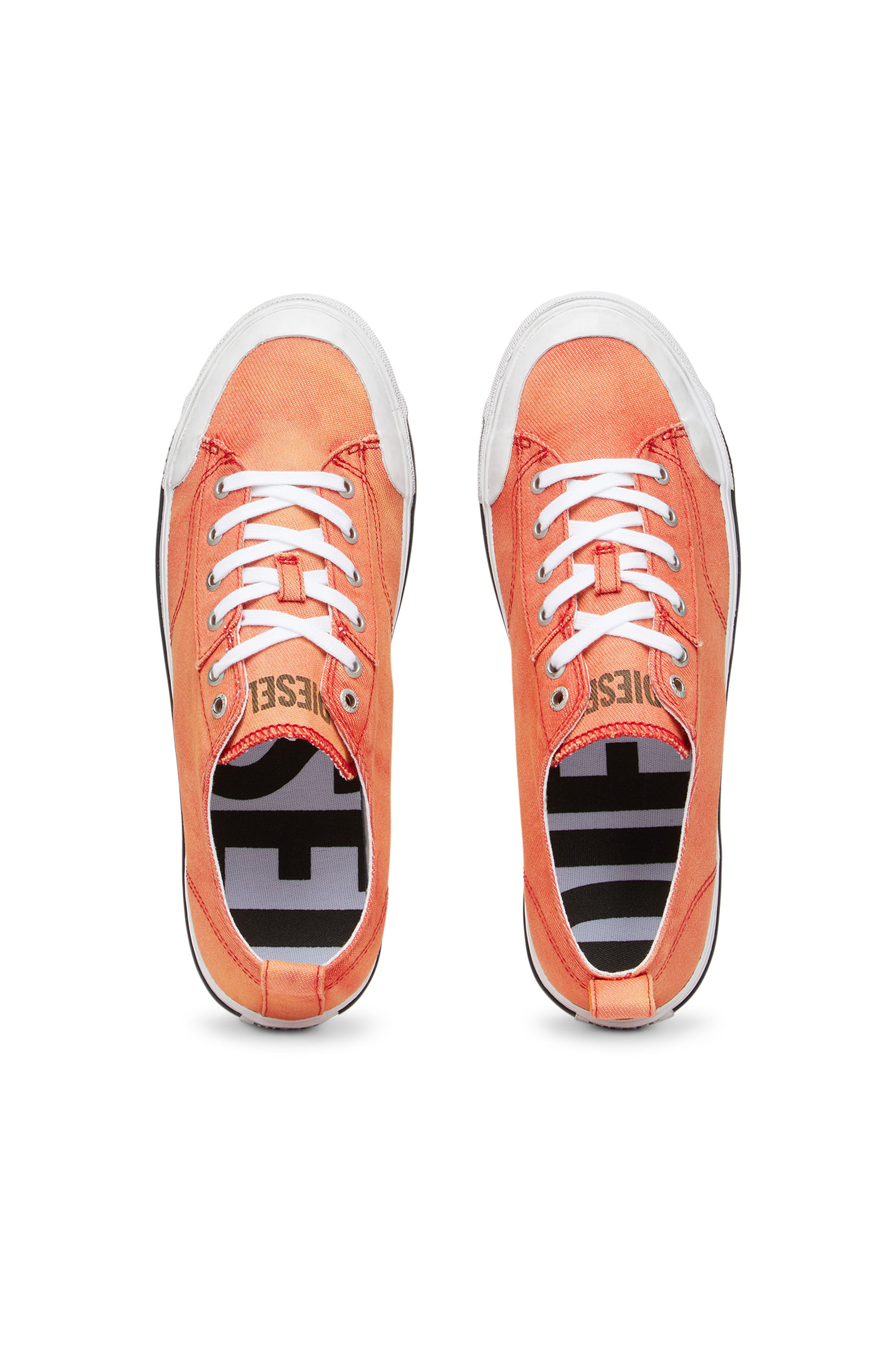 Diesel - S-ATHOS LOW, Male's ローカット スニーカー in オレンジ - 6