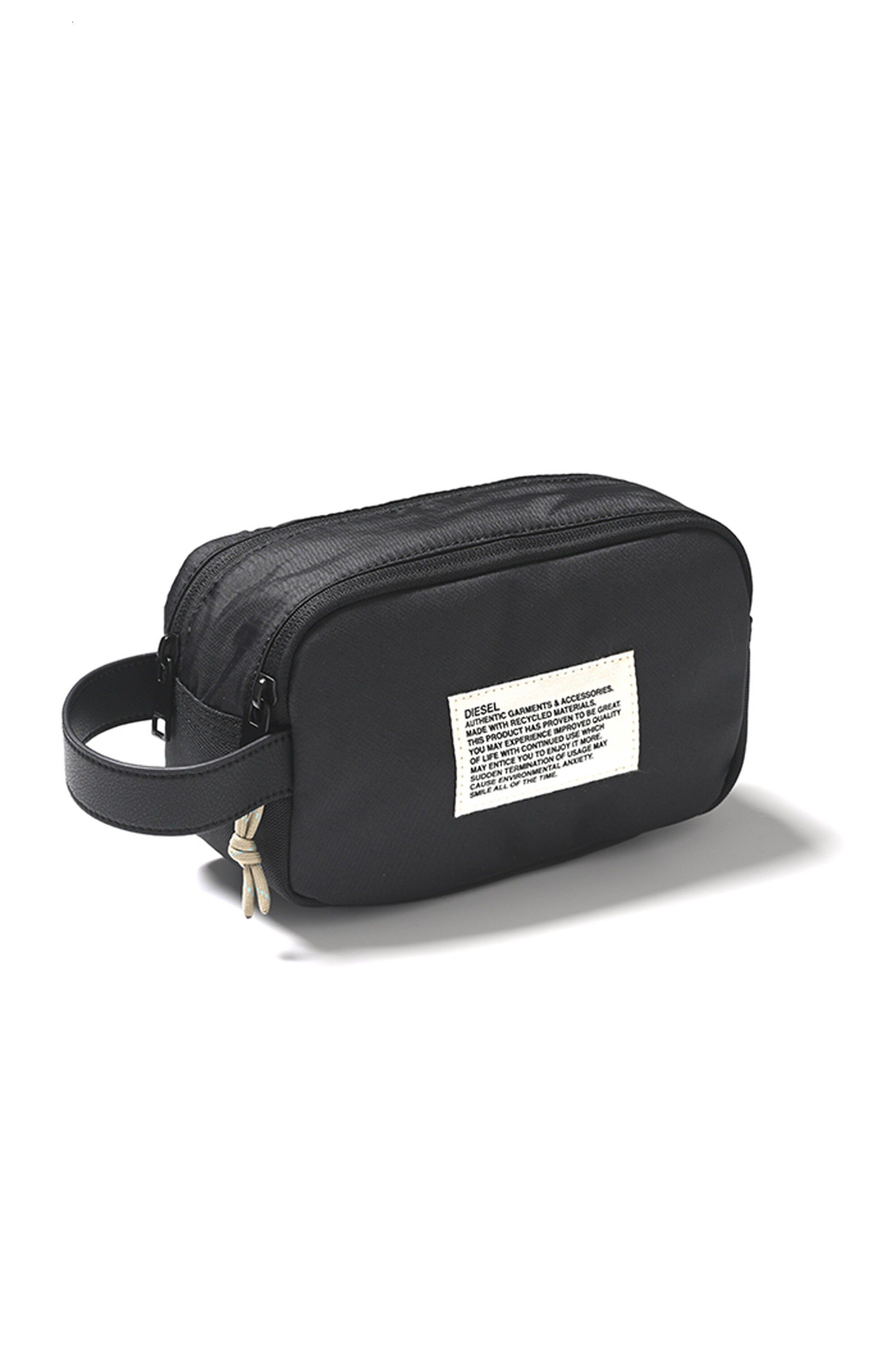 Diesel - RECYCLED FABLIC POUCH , Unisex's RECYCLED FABLIC POUCH in ブラック - 1