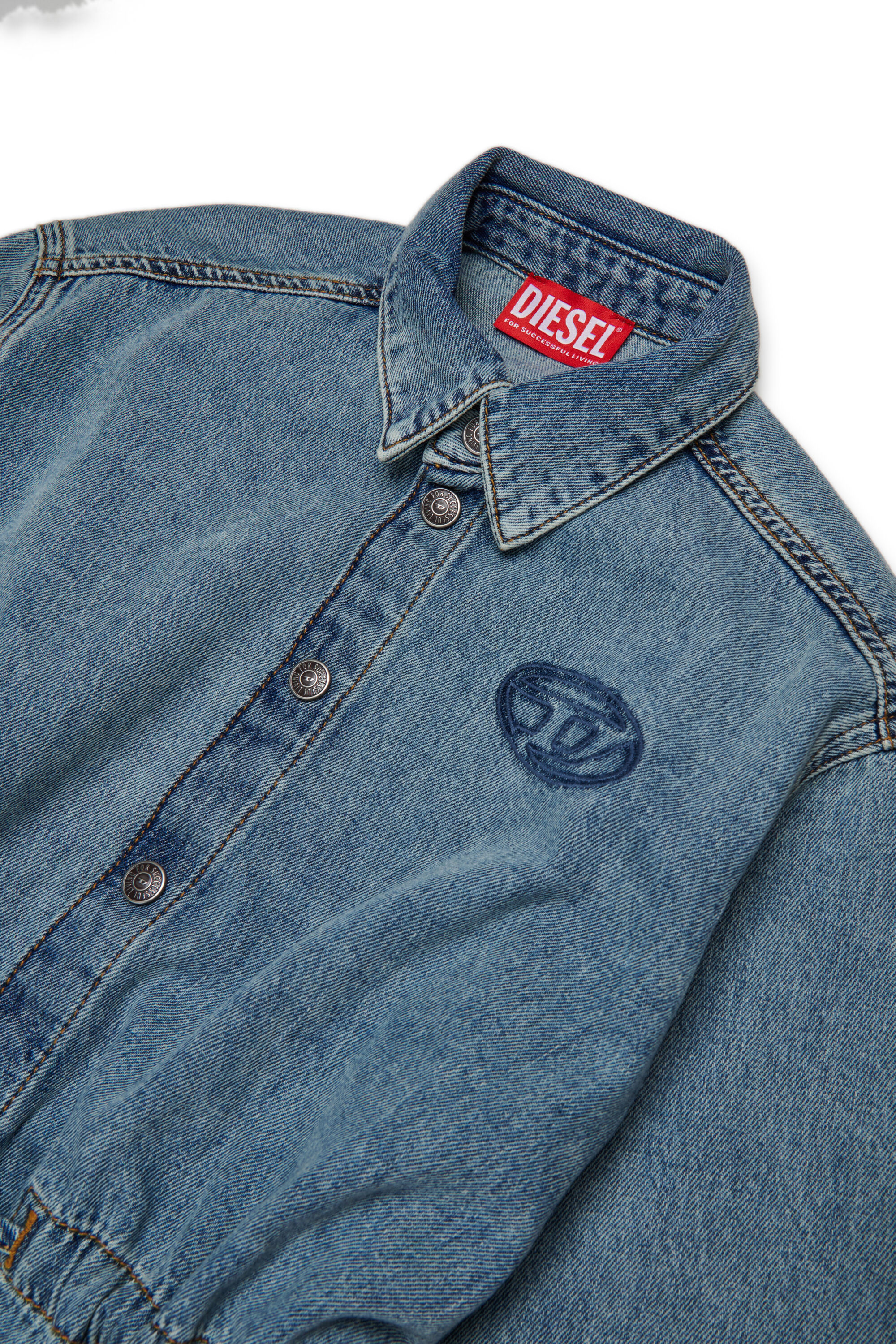 Diesel - DREAMY, Female's デニムドレス in ライトブルー - 3