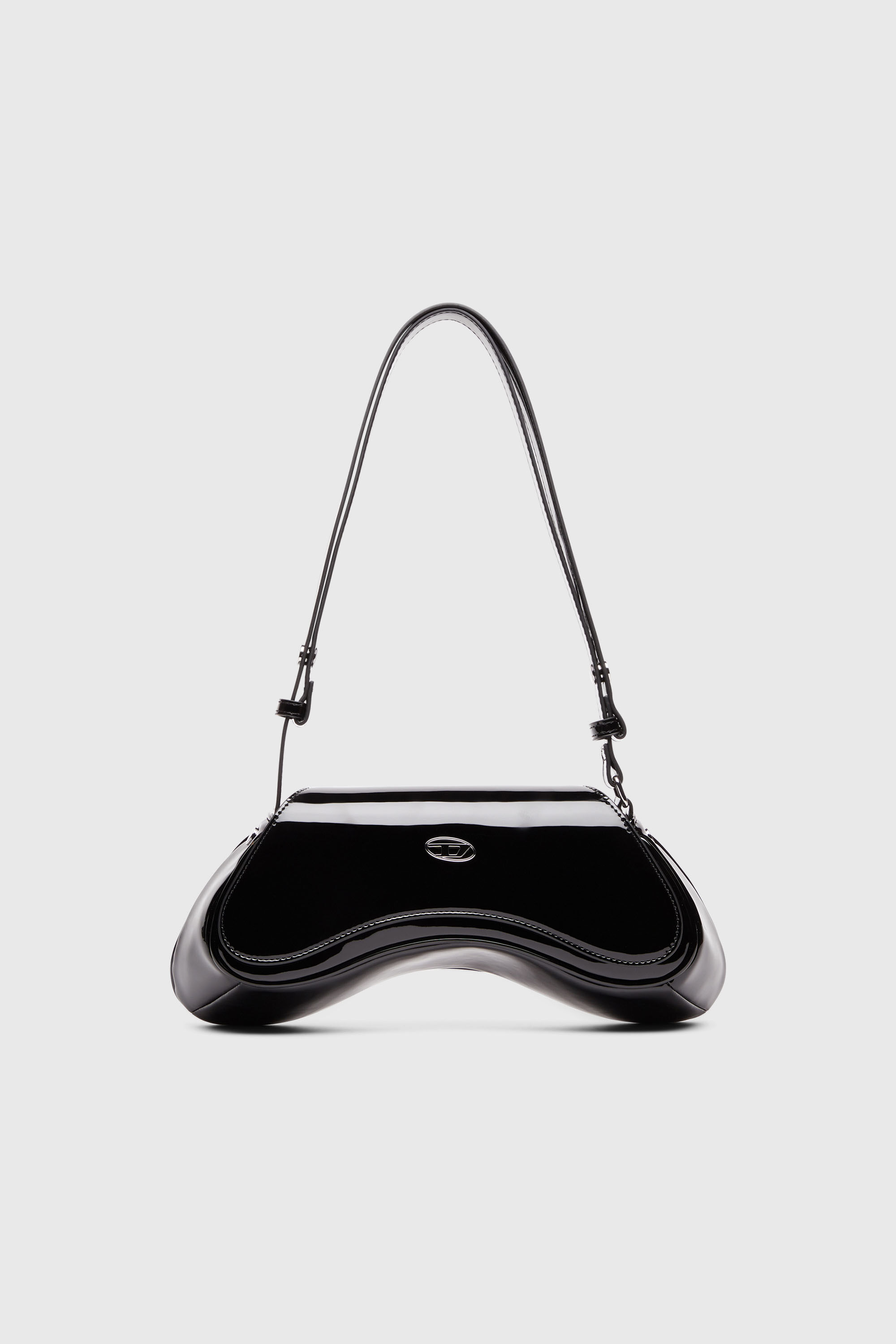 Diesel - PLAY CROSSBODY, Female's Play-Glossy crossbody bag in ブラック - 2