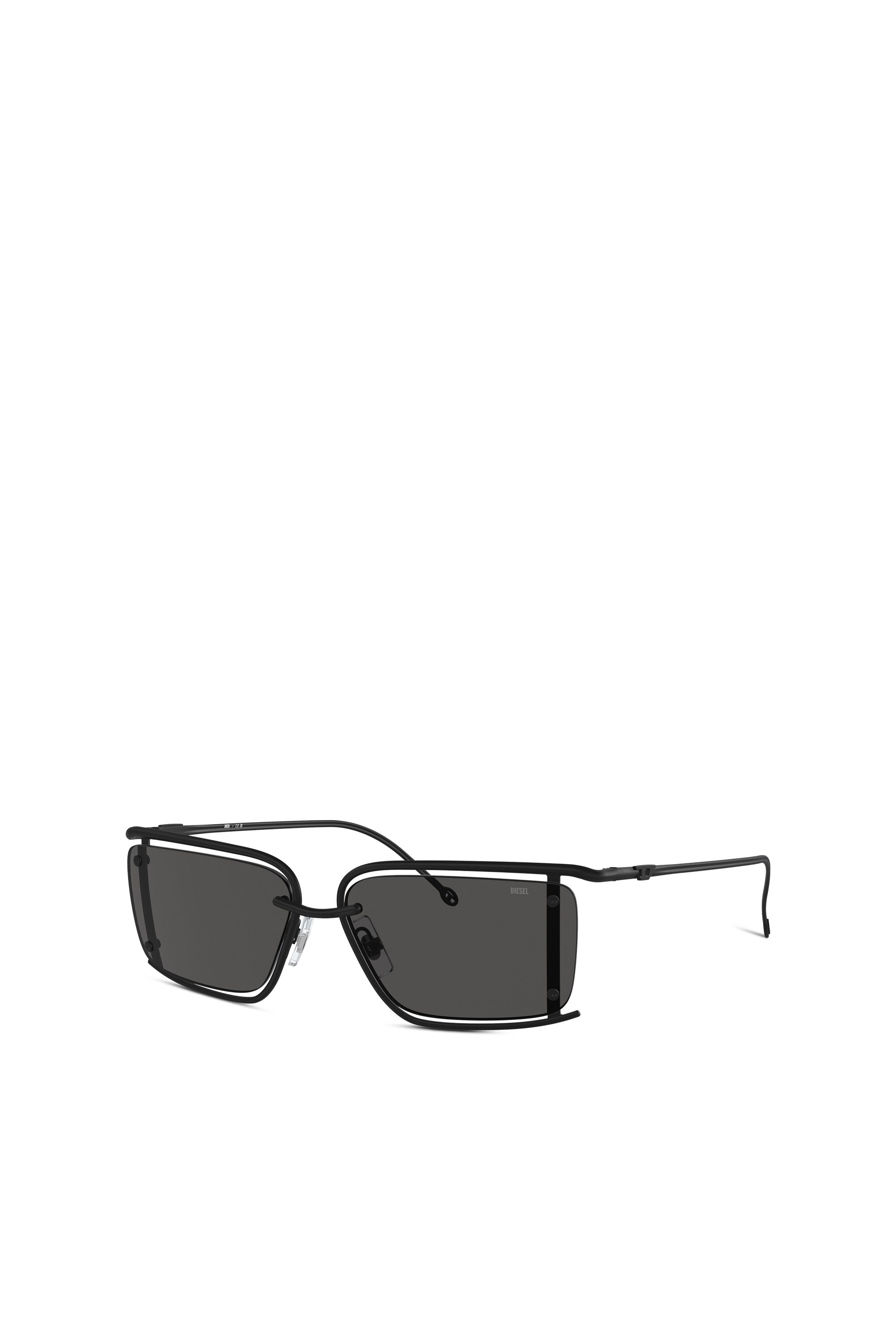 Diesel - 0DL1002, Unisex's サングラス in ブラック - 5