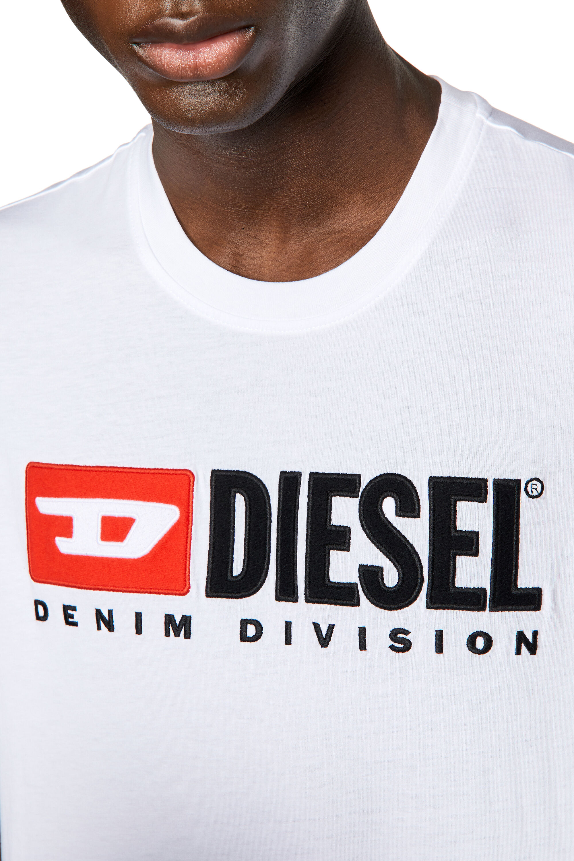 T-DIEGOR-DIV （MEN）: ロゴ刺繍Tシャツ｜ディーゼル（DIESEL）公式 ...