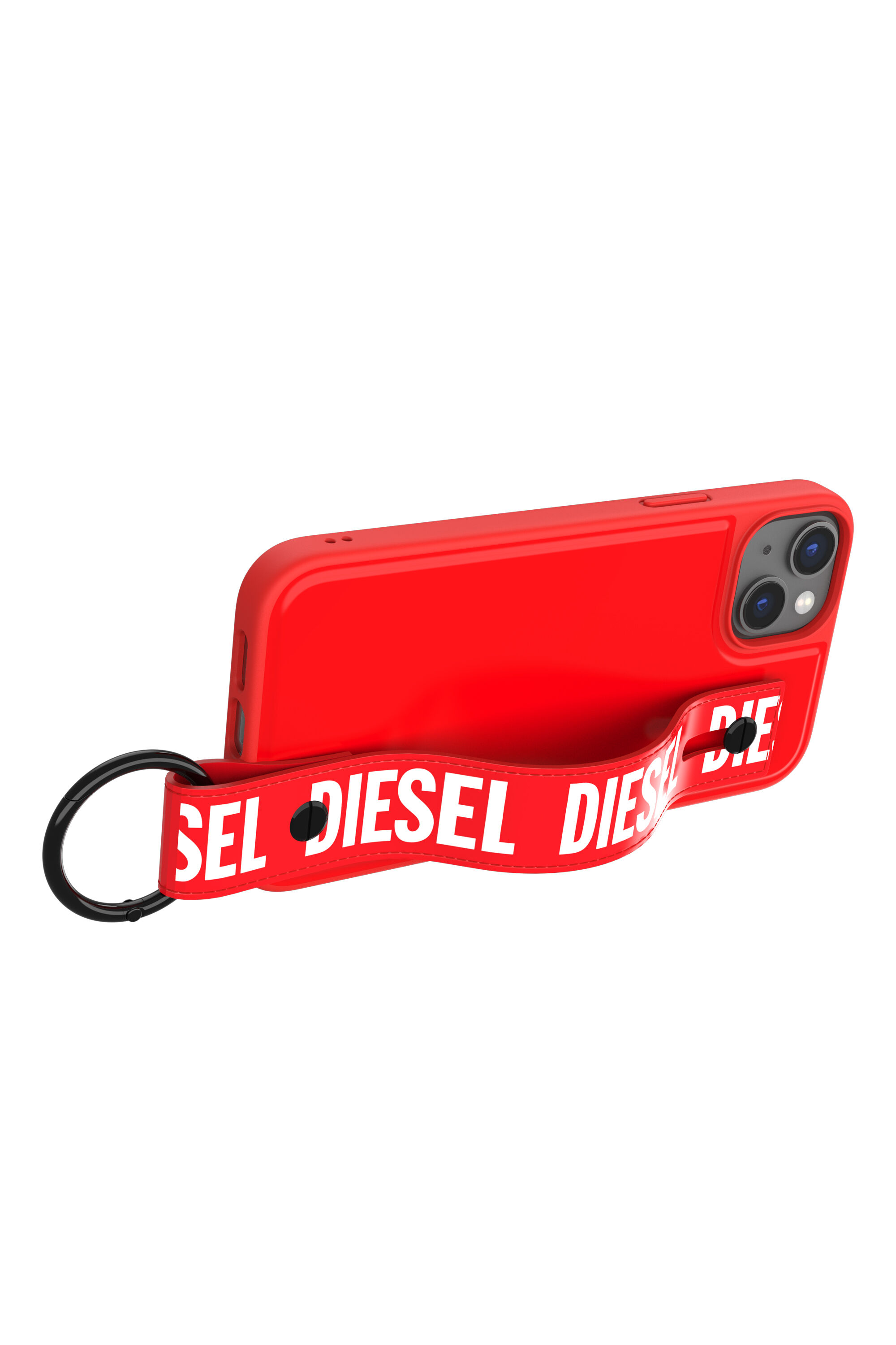 Diesel - 51498 MOULDED CASE, Unisex's iPhone 14 PLUS　対応　ケース in レッド - 5