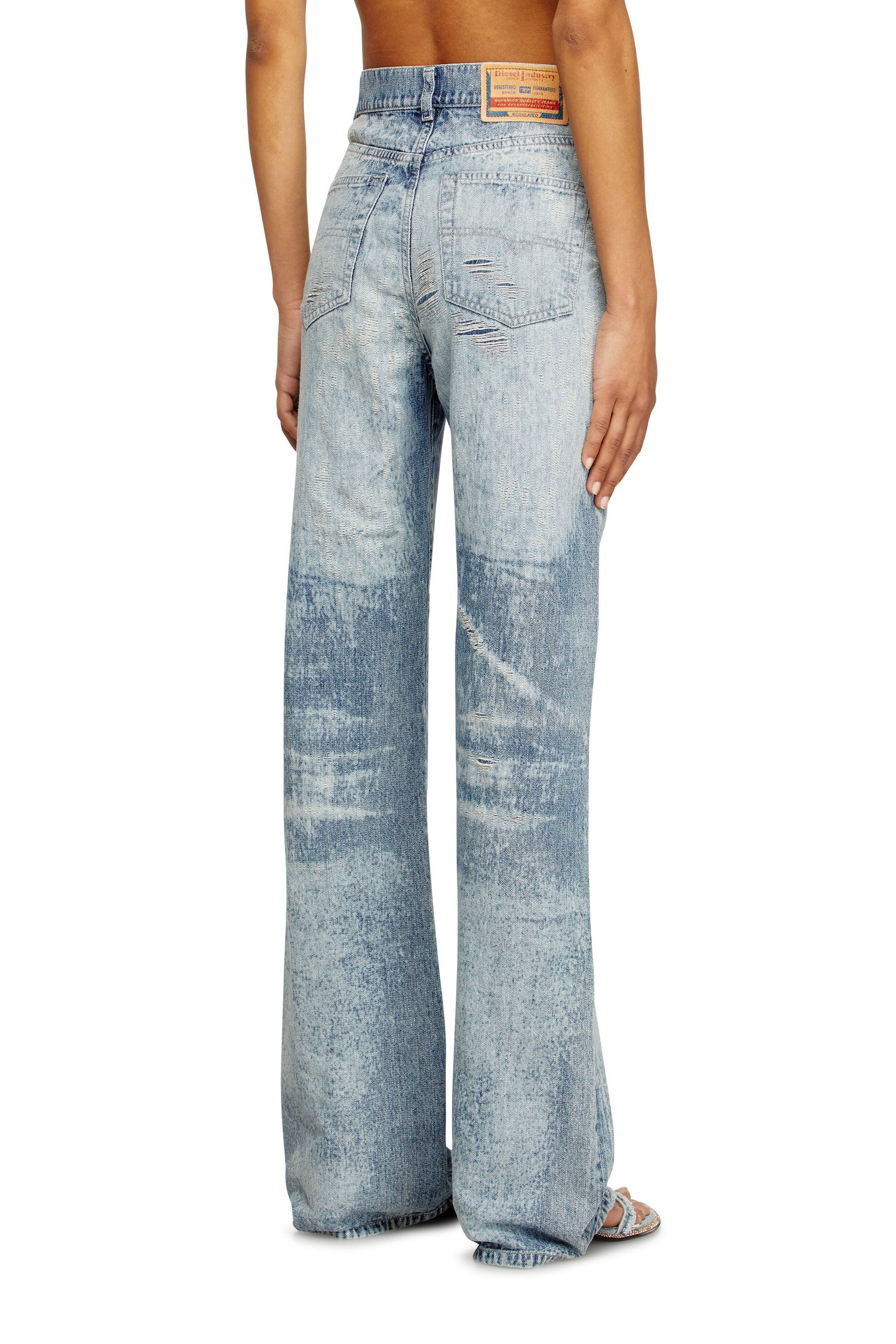 Diesel - Female's Regular Jeans 1971 D-Sent 068TY, ライトブルー - 4