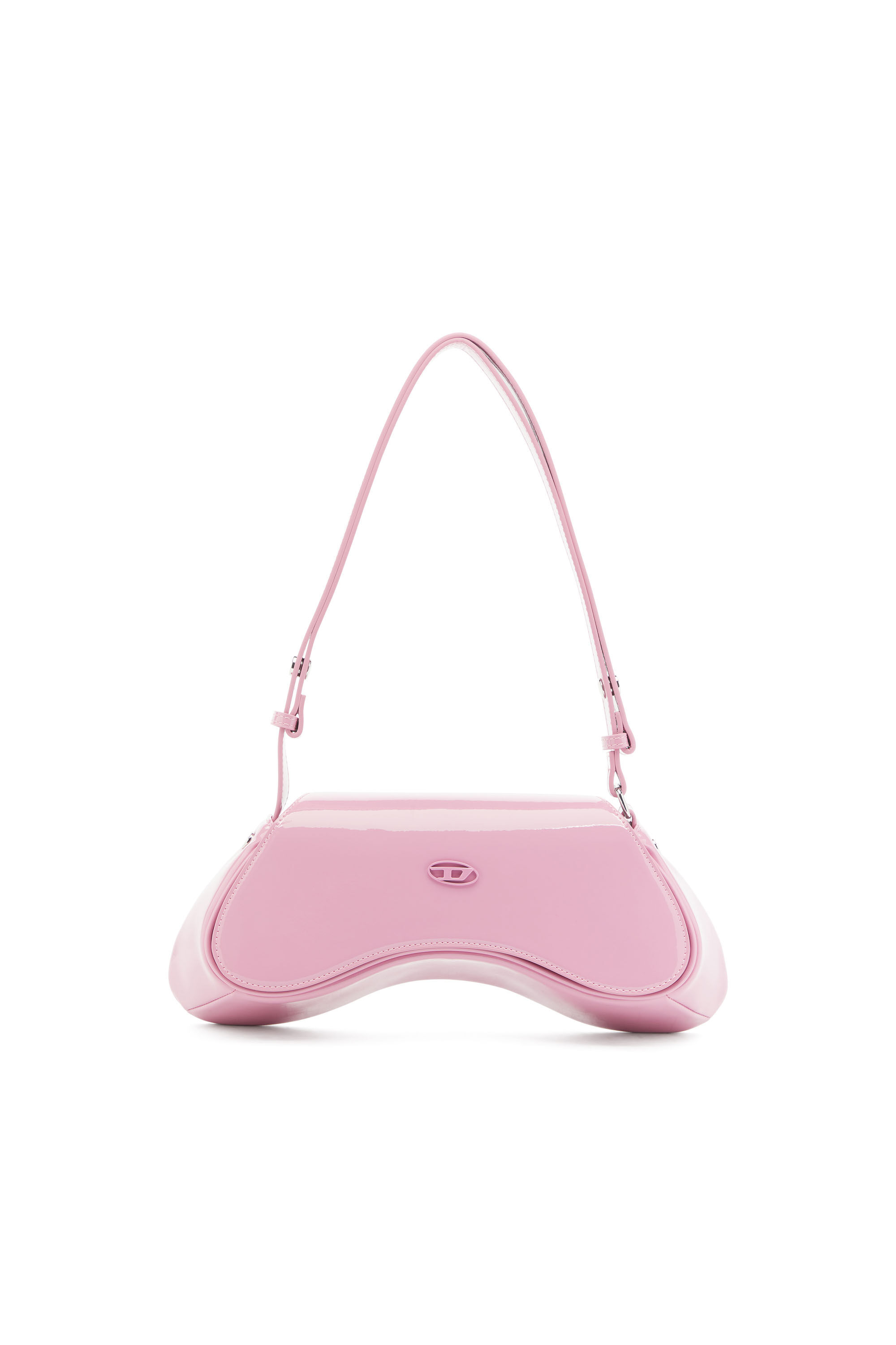 Diesel - PLAY CROSSBODY, Female's クロスボディバッグ in ピンク / ホワイト - 1