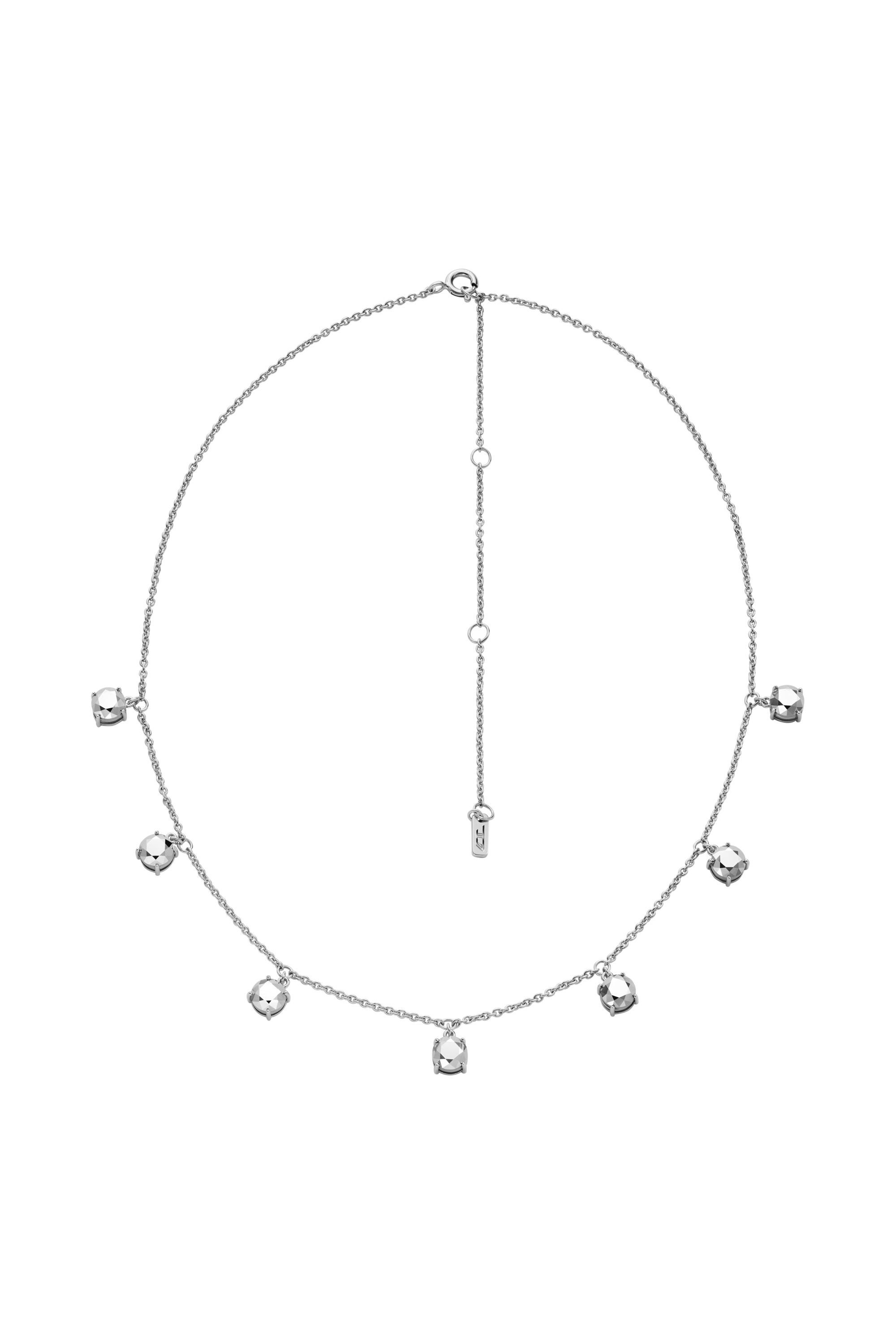 Diesel - DL1360040 STERLING SILVER JEWEL, Unisex's Sterling Silver Chain Necklace in シルバー - 1