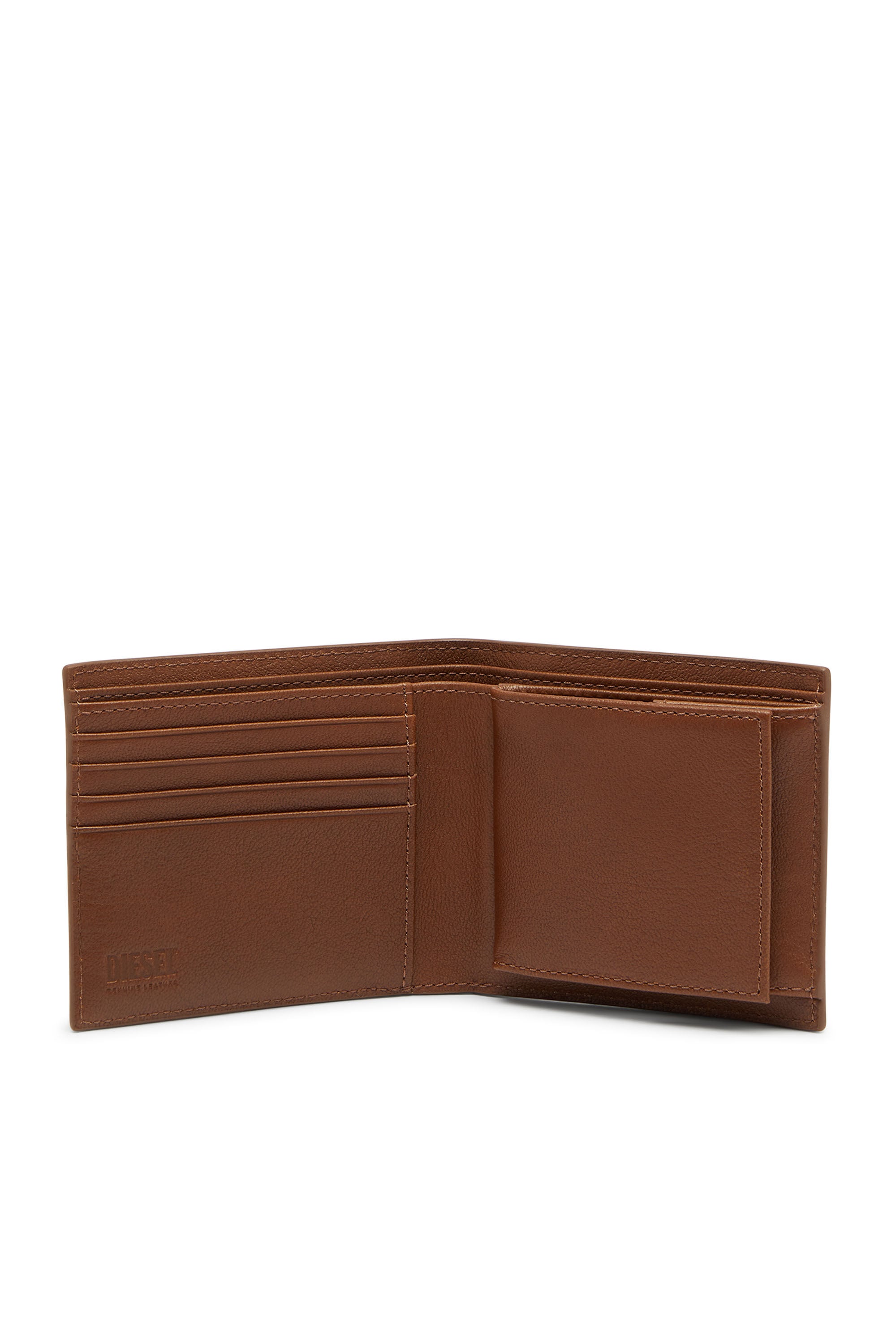 Diesel - MONOGRAM BI-FOLD COIN S 3D, Male's 二つ折りウォレット in null - 3