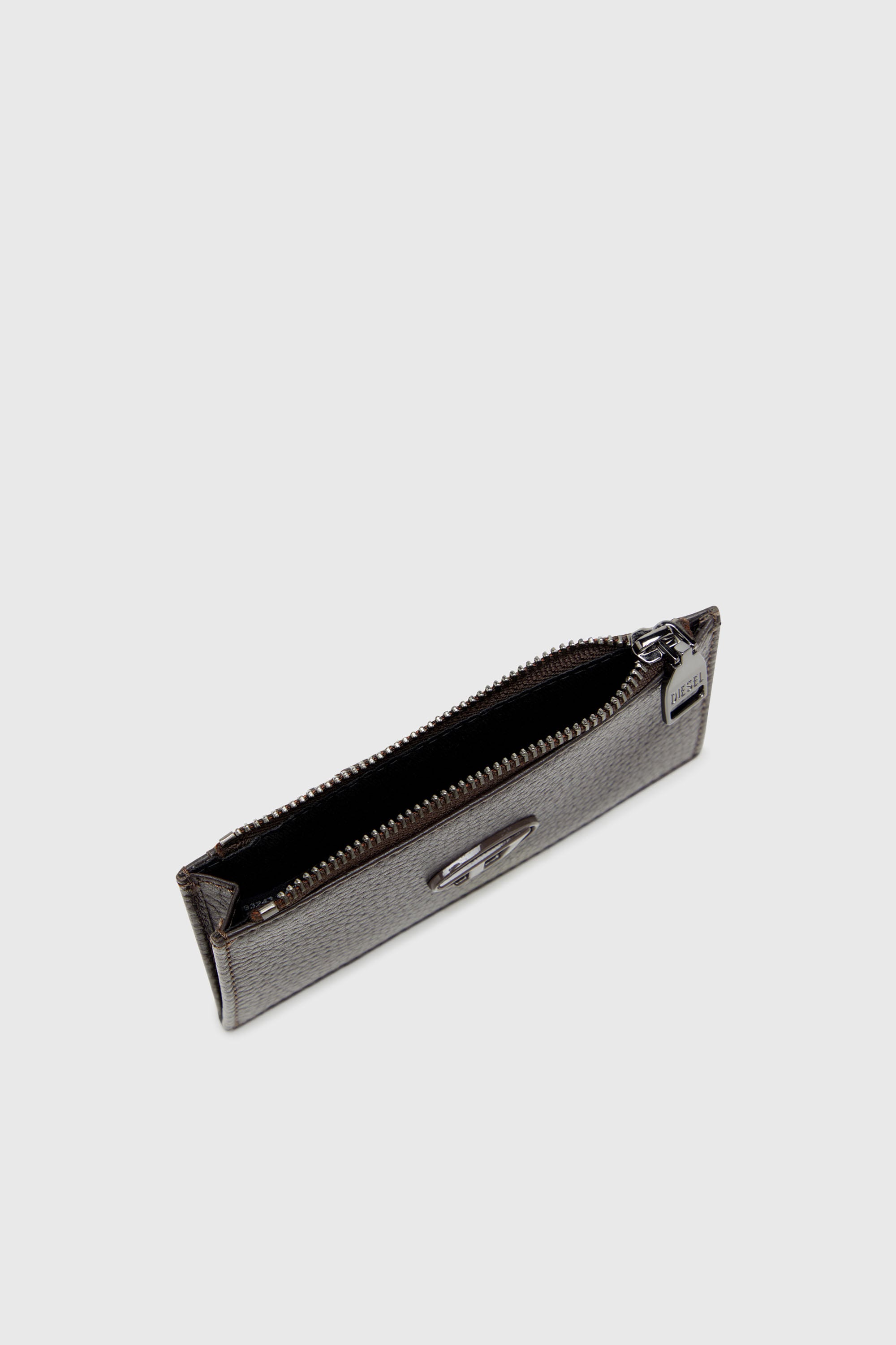 Diesel - HISSU EVO CARD HOLDER III, Male's フラグメントケース in ダークブラウン - 3