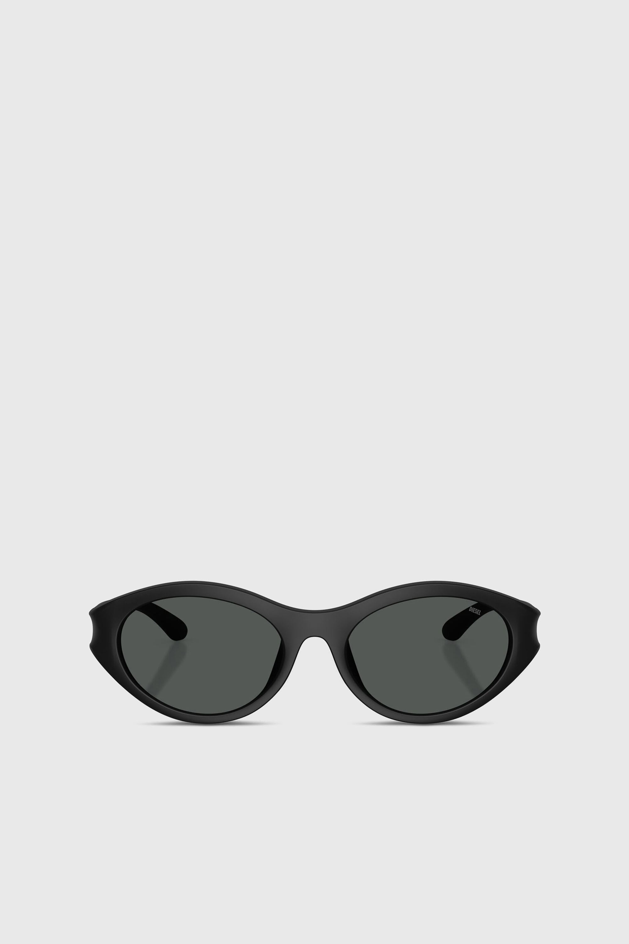 Diesel - 0DL3005U, Unisex's Oval sunglasses in ブラック - 1