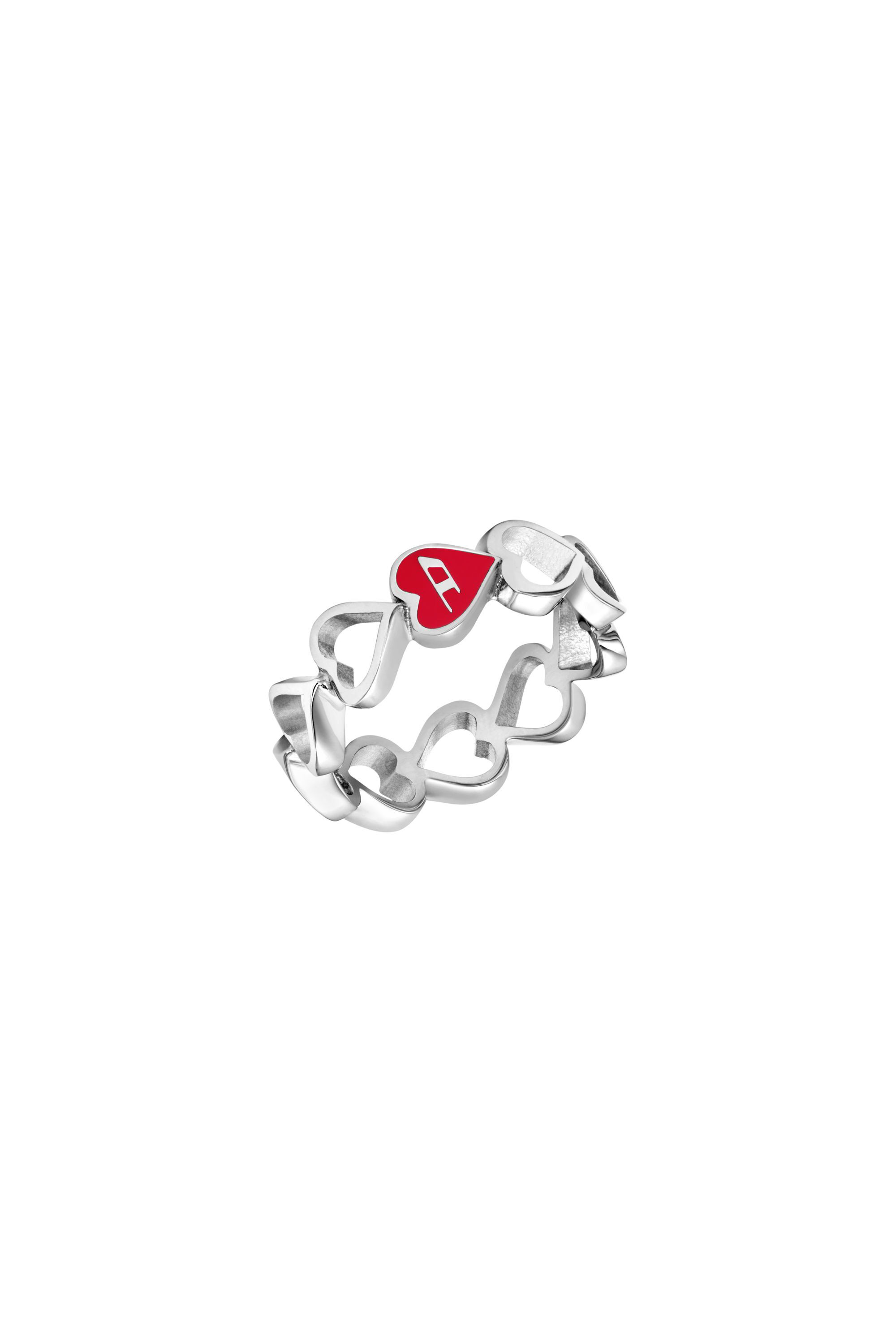 DX166940 JEWELLERY リング｜シルバー｜ウィメンズ｜DIESEL