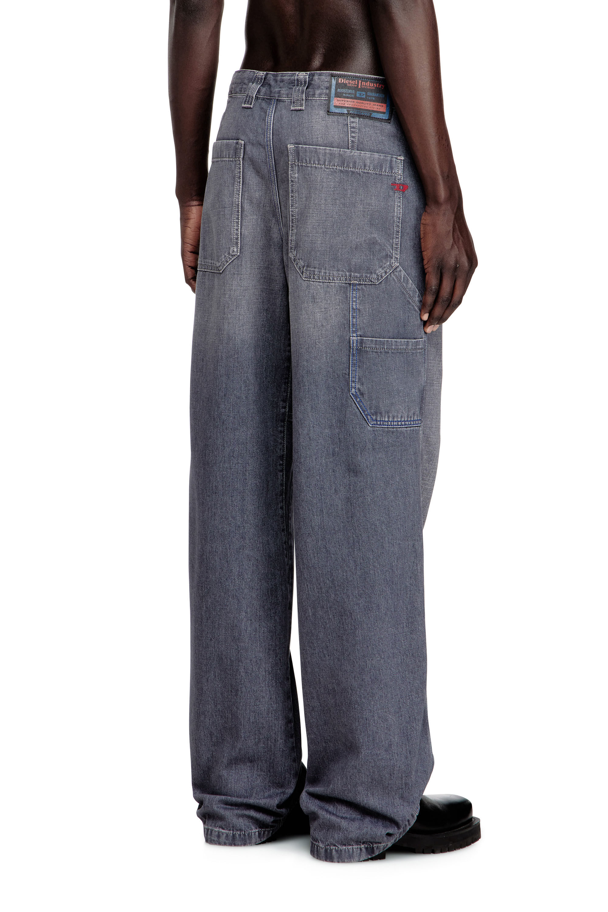 Relaxed Jeans ミドルウエスト D-Livery | グレー | メンズ | DIESEL