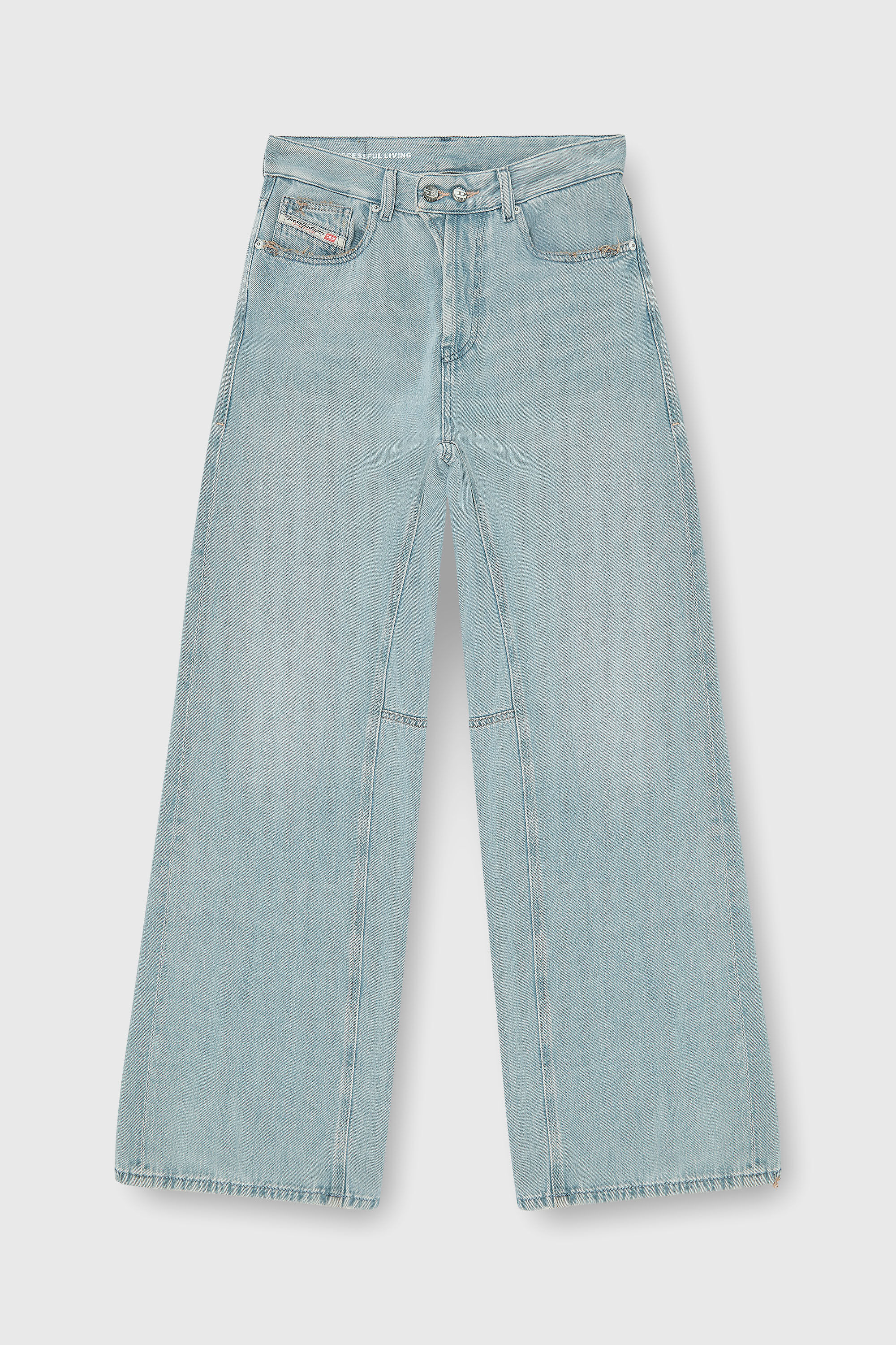 Diesel - Female's Relaxed Jeans 1996 D-Sire 09P84, ライトブルー - 6