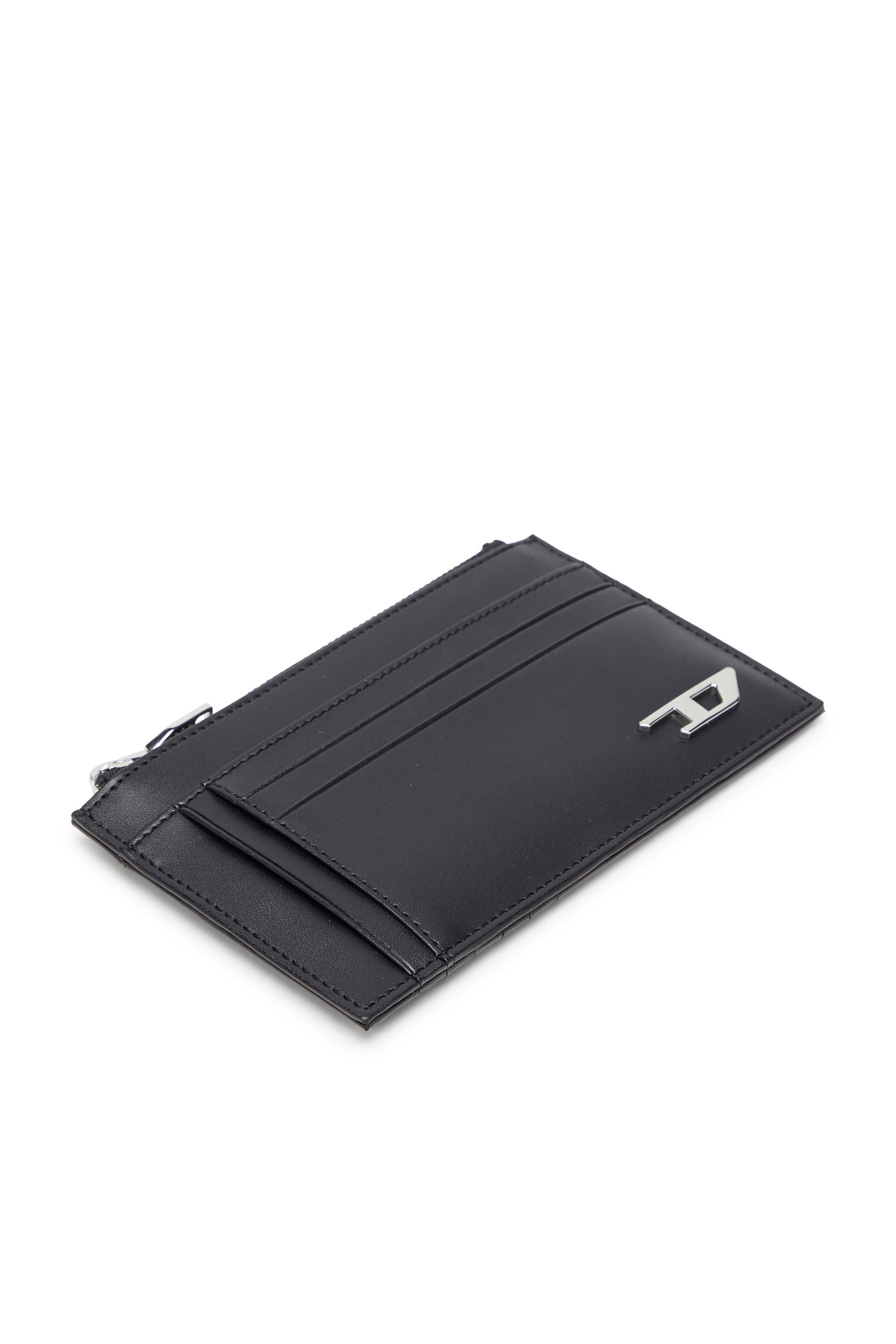 Diesel - D-LOGO 2.0 CARD CASE VI, Male's フラグメントケース in ブラック - 4