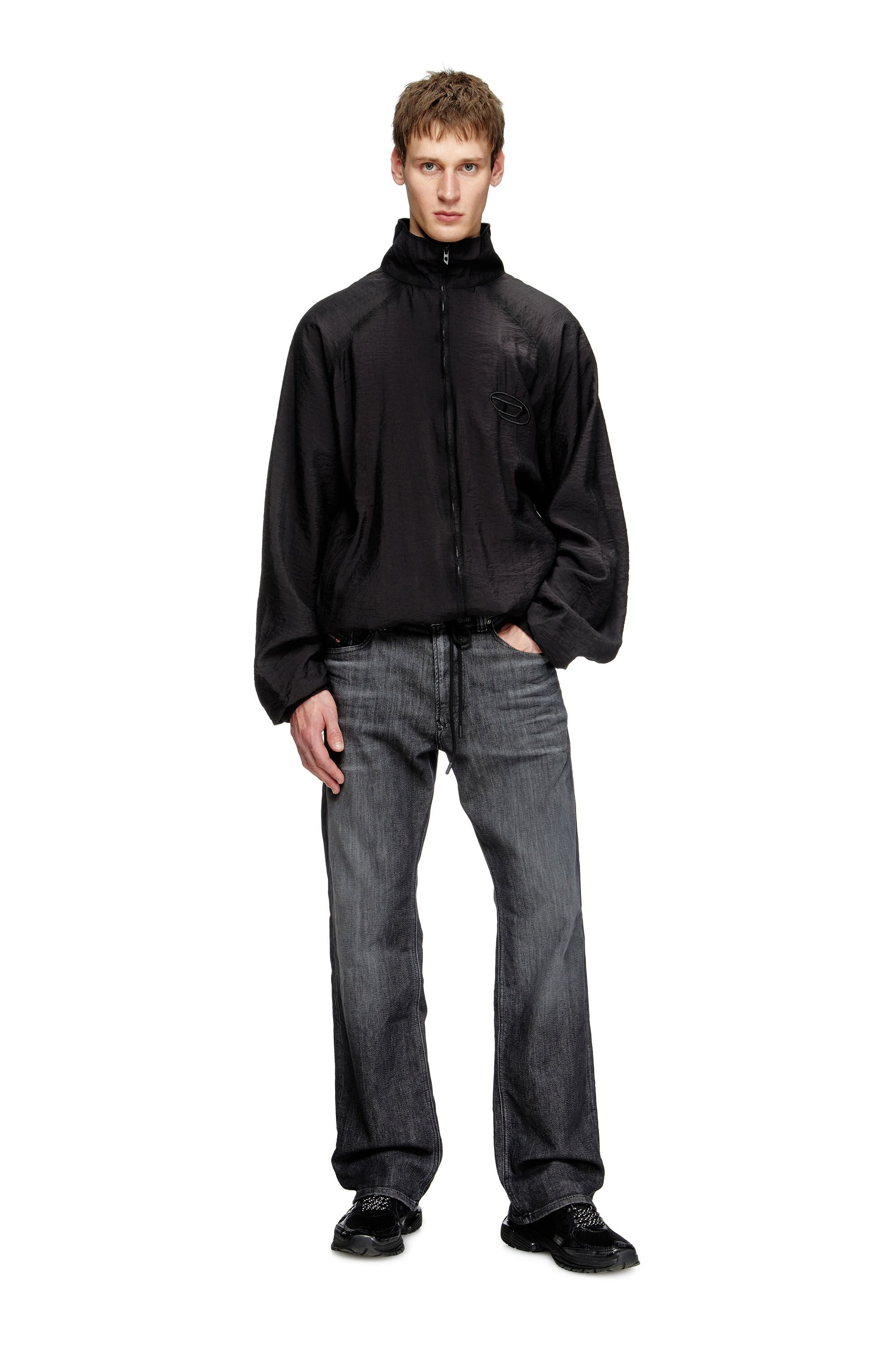 Diesel - Male's Relaxed 2080 D-Reel Joggjeans® 09M66, ブラック/ダークグレー - 1