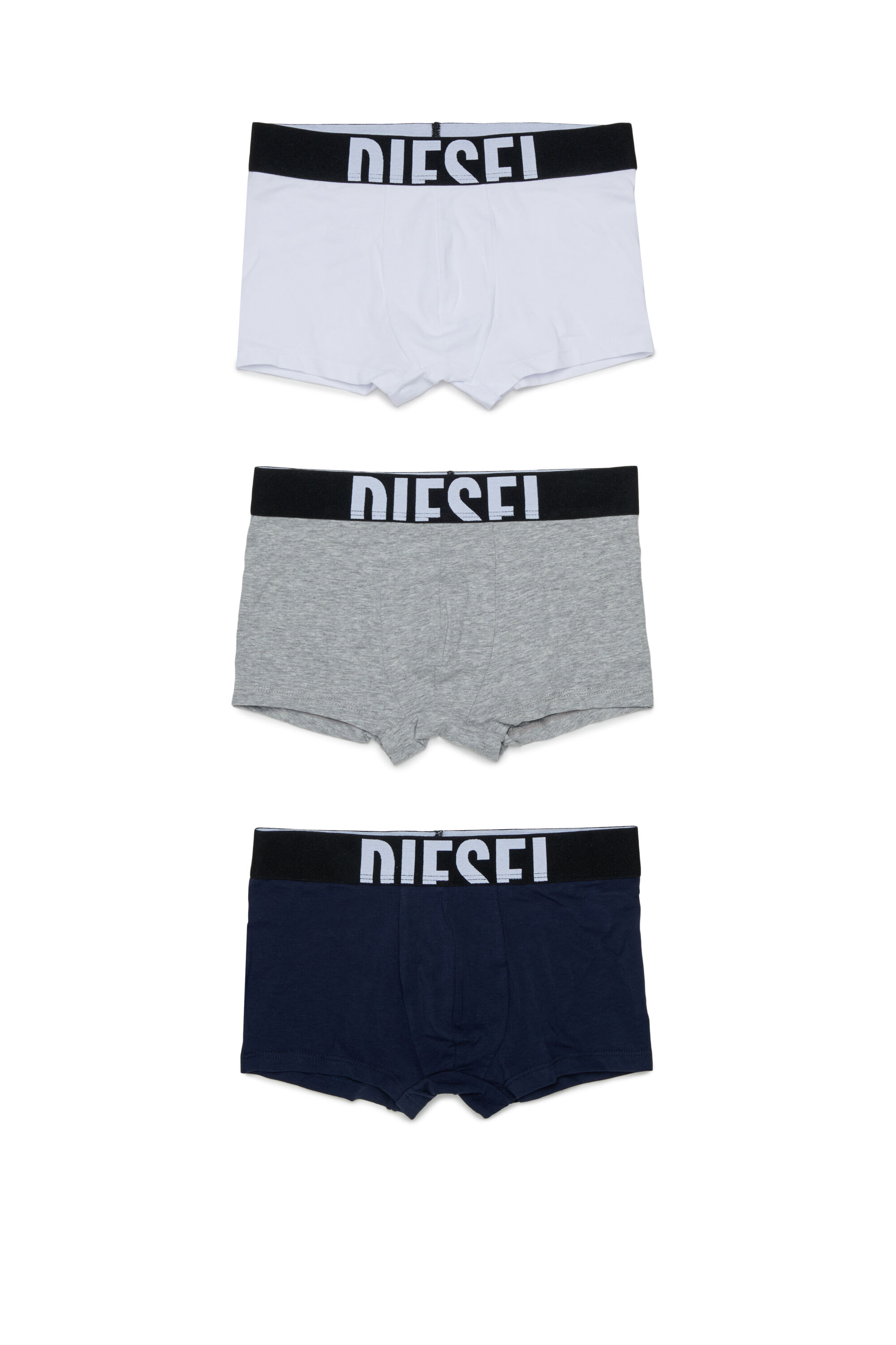 Diesel - UM-UMILLOTRIPACK-DD, Male's ボクサーパンツ in グレー/ブラック - 1