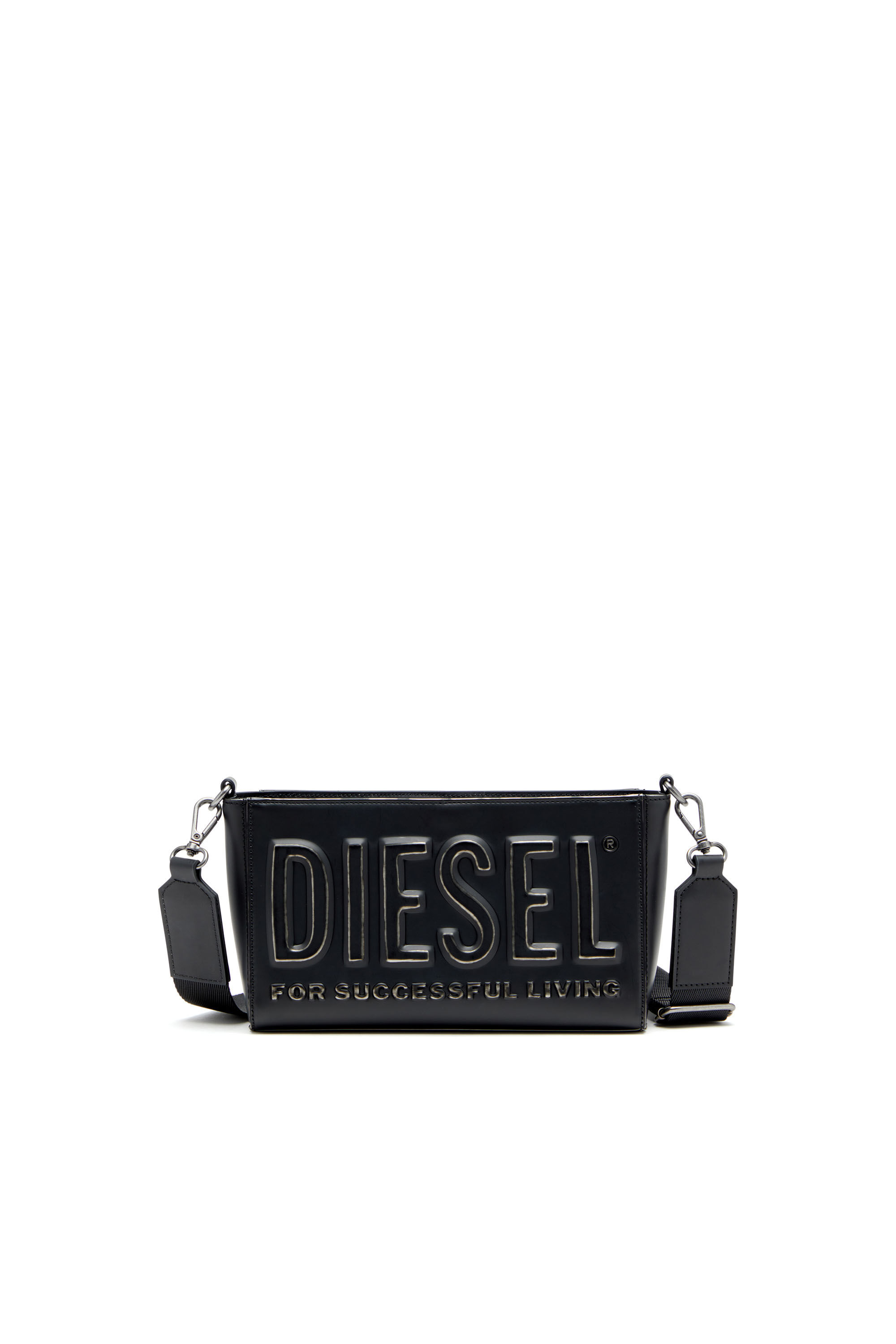 Diesel - DSL 3D CAMERA BAG X, Male's Dsl 3D-Camera bag in brushed PU in ブラック - 2