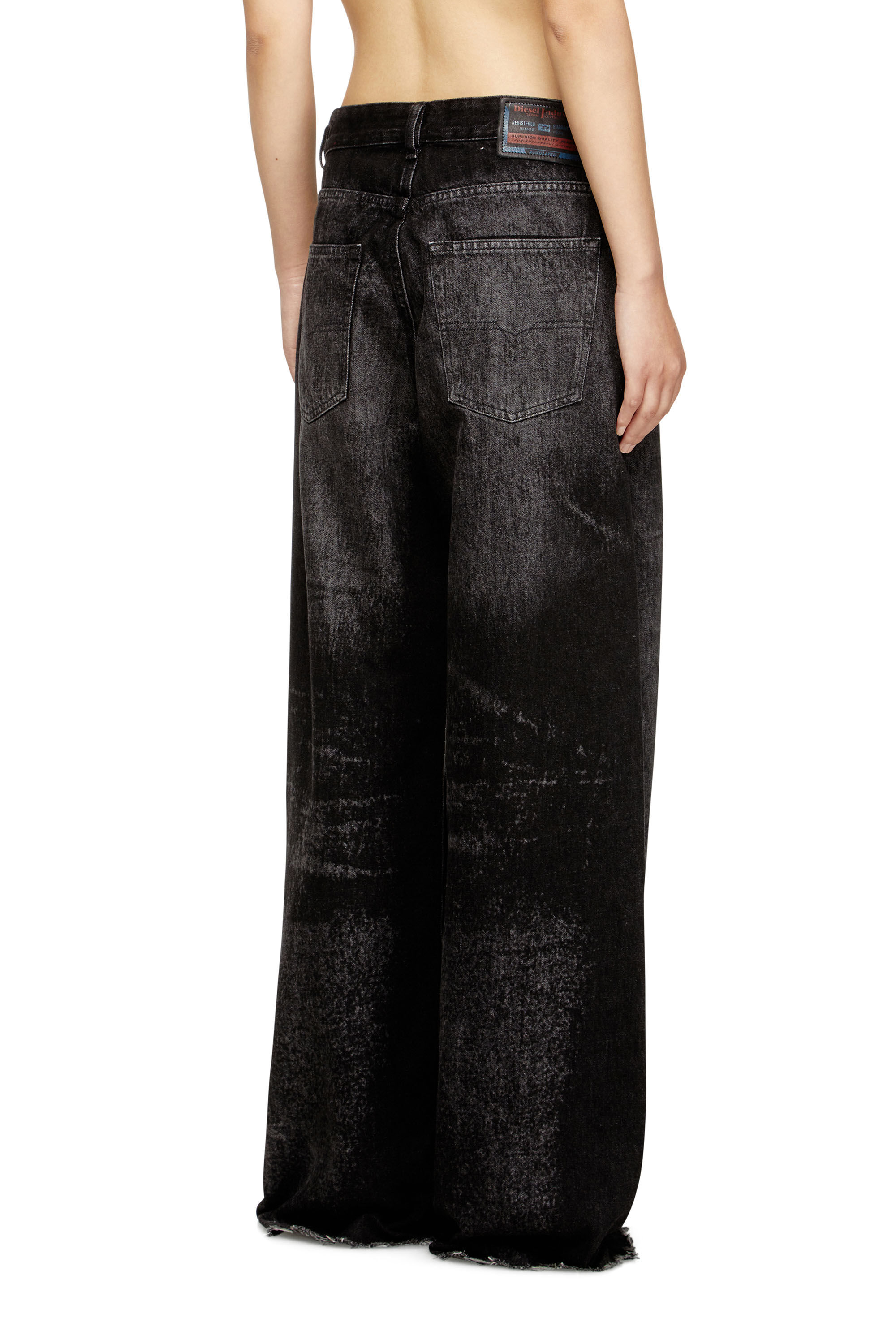 Diesel - Female's Relaxed Jeans 1996 D-Sire 007DB, ブラック/ダークグレー - 4